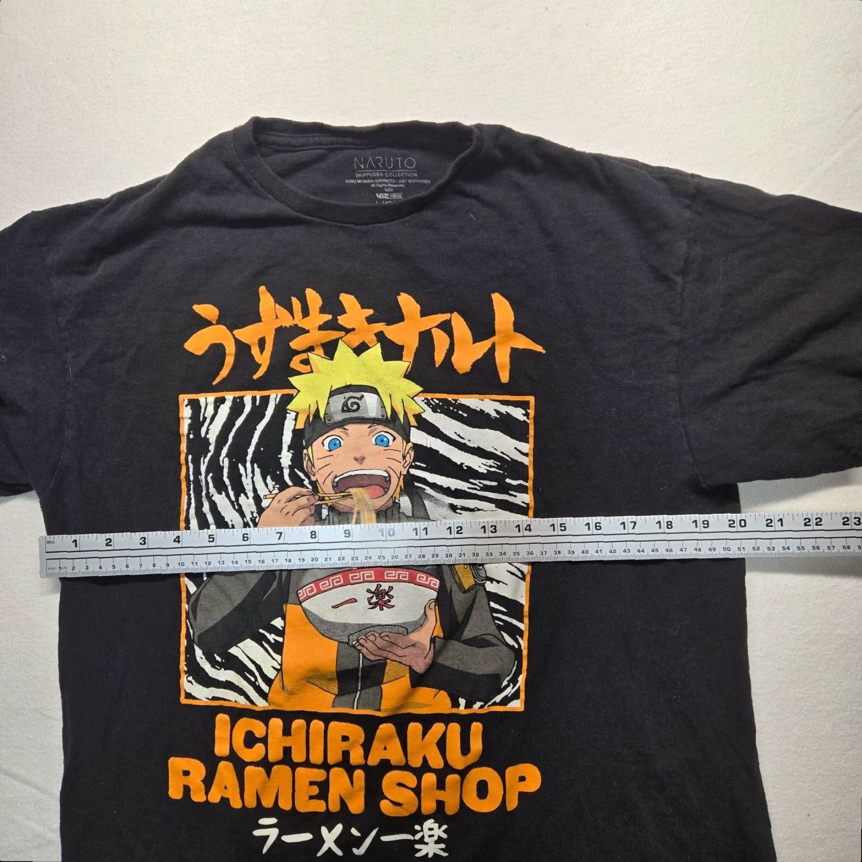 Vintage VINTAGE Naruto Shirt Anime Short Sleeve T-Shirt Men Large Black Ramen Ichiraku 2000s Size US L / EU 52-54 / 3 - 3 Thumbnail