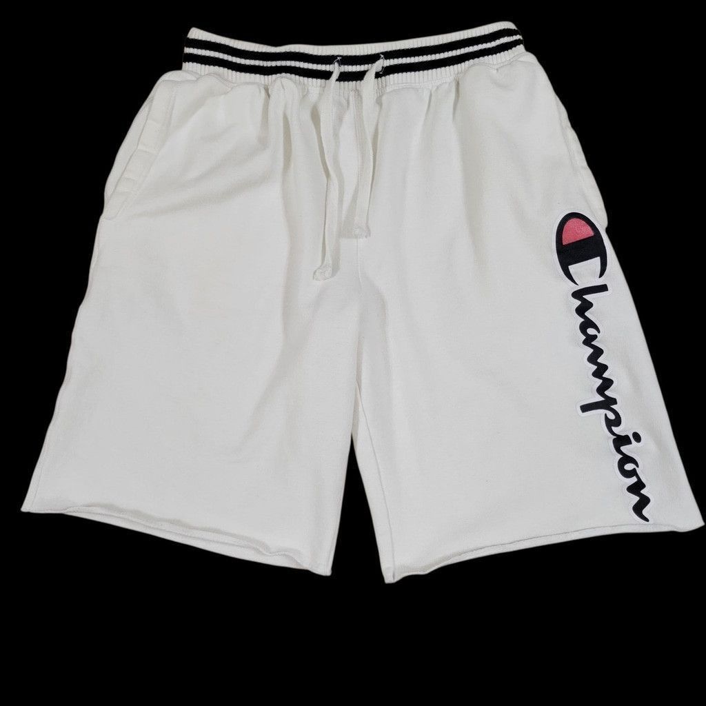 Champion Champion Authenticwear Athletic Drawstrings Beige Shorts MT Size US 32 / EU 48 - 1 Thumbnail