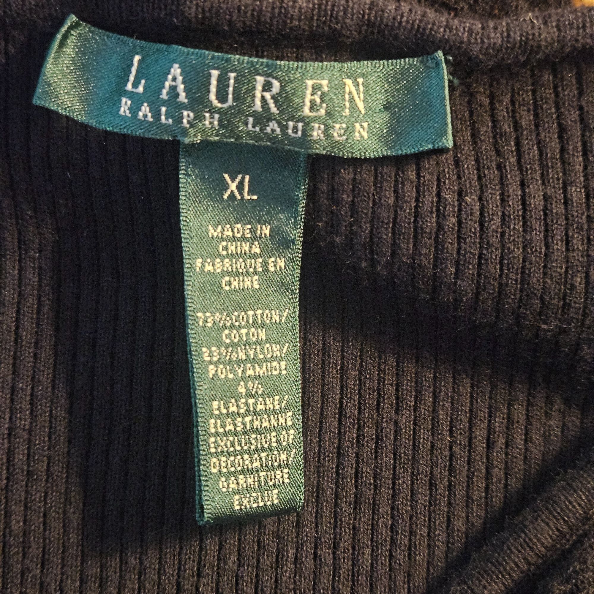 Ralph Lauren Ralph Lauren Black Label Ruffle Sweater M – Dark Academia Wh Size XL / US 12-14 / IT 48-50 - 4 Thumbnail