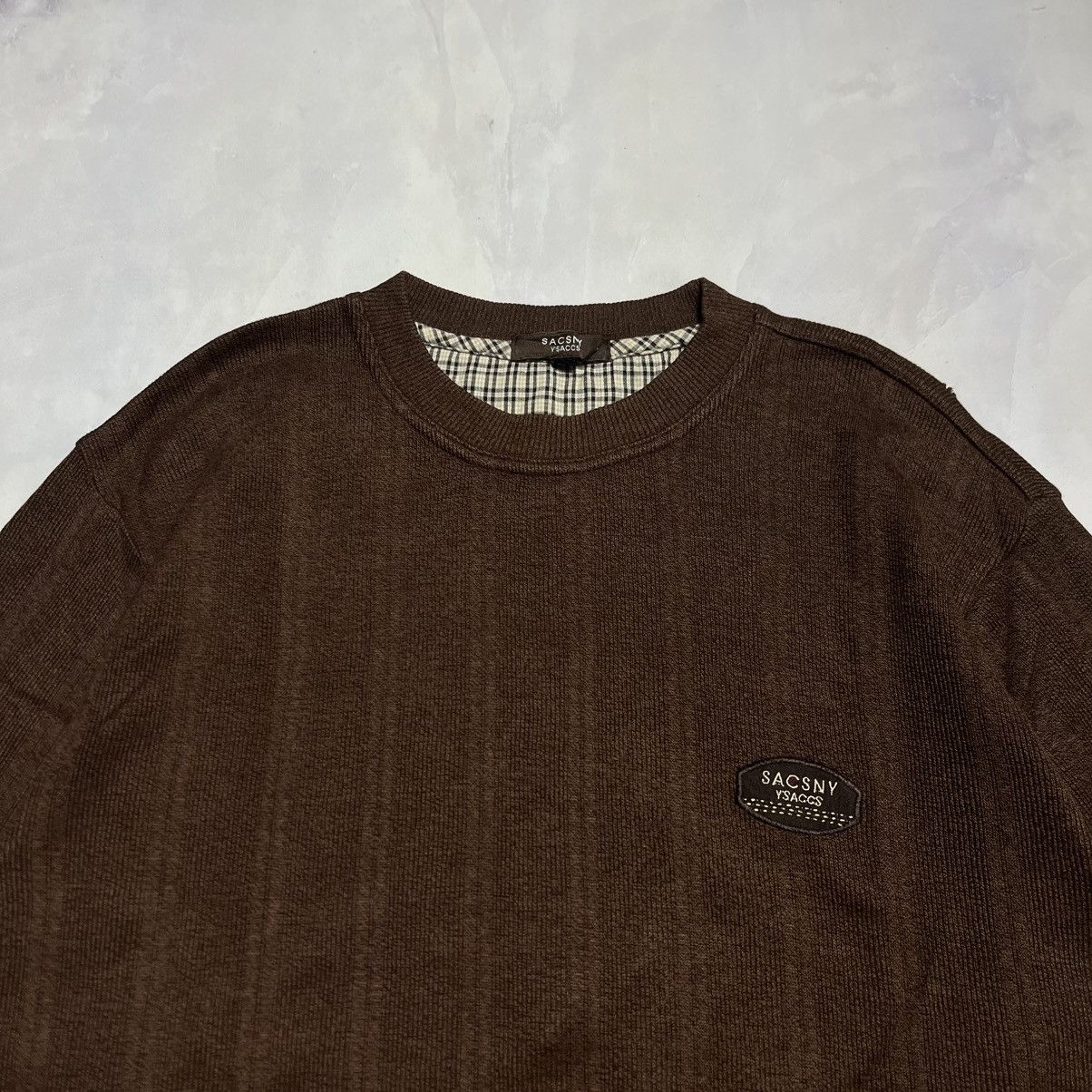 Yohji Yamamoto Sacsny Y’Saccs By Yohji Yamamoto Striped Sweaters Size US L / EU 52-54 / 3 - 3 Thumbnail