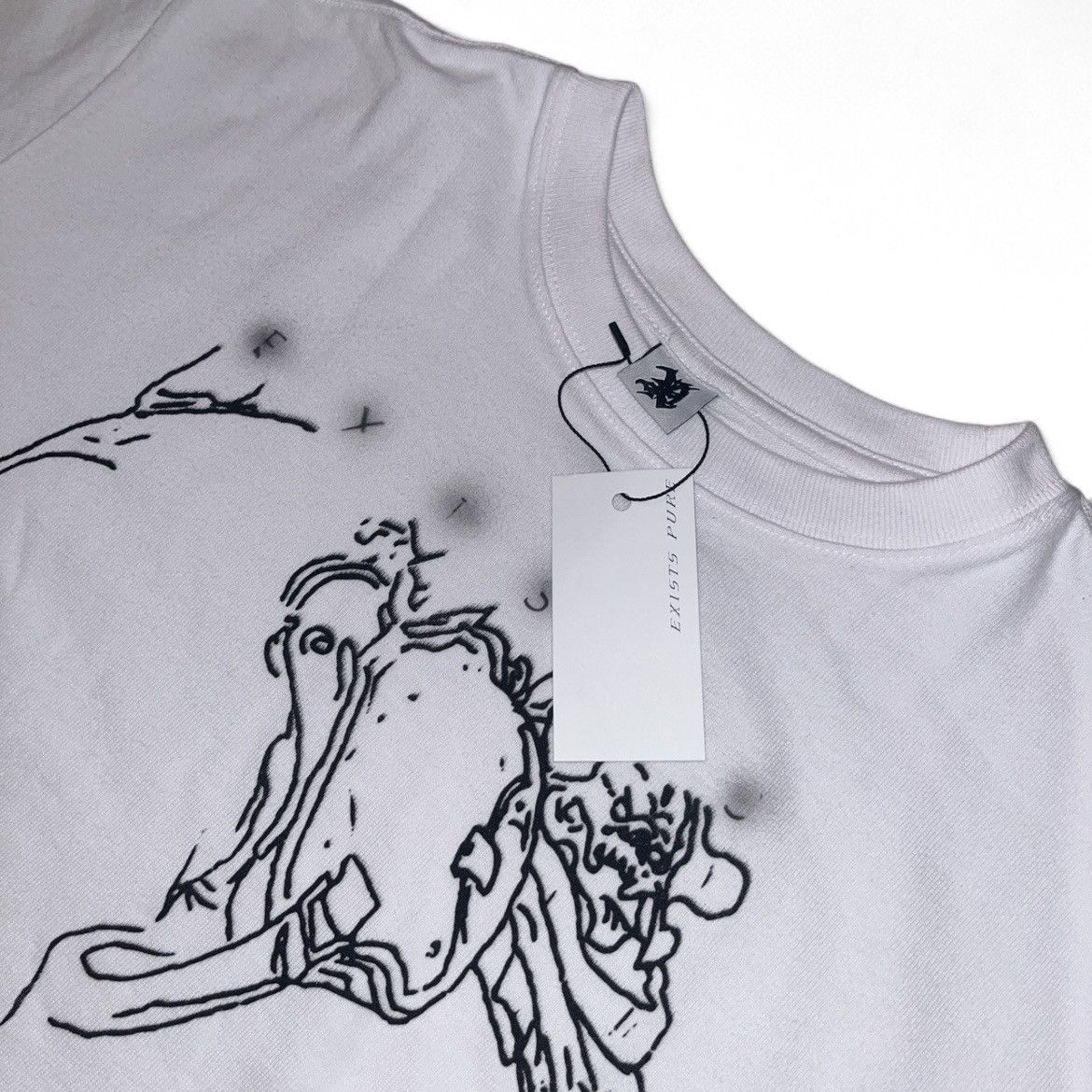 Other Pure Exist "Guardian" White T-shirt Streetwear Underground Size US XL / EU 56 / 4 - 4 Thumbnail