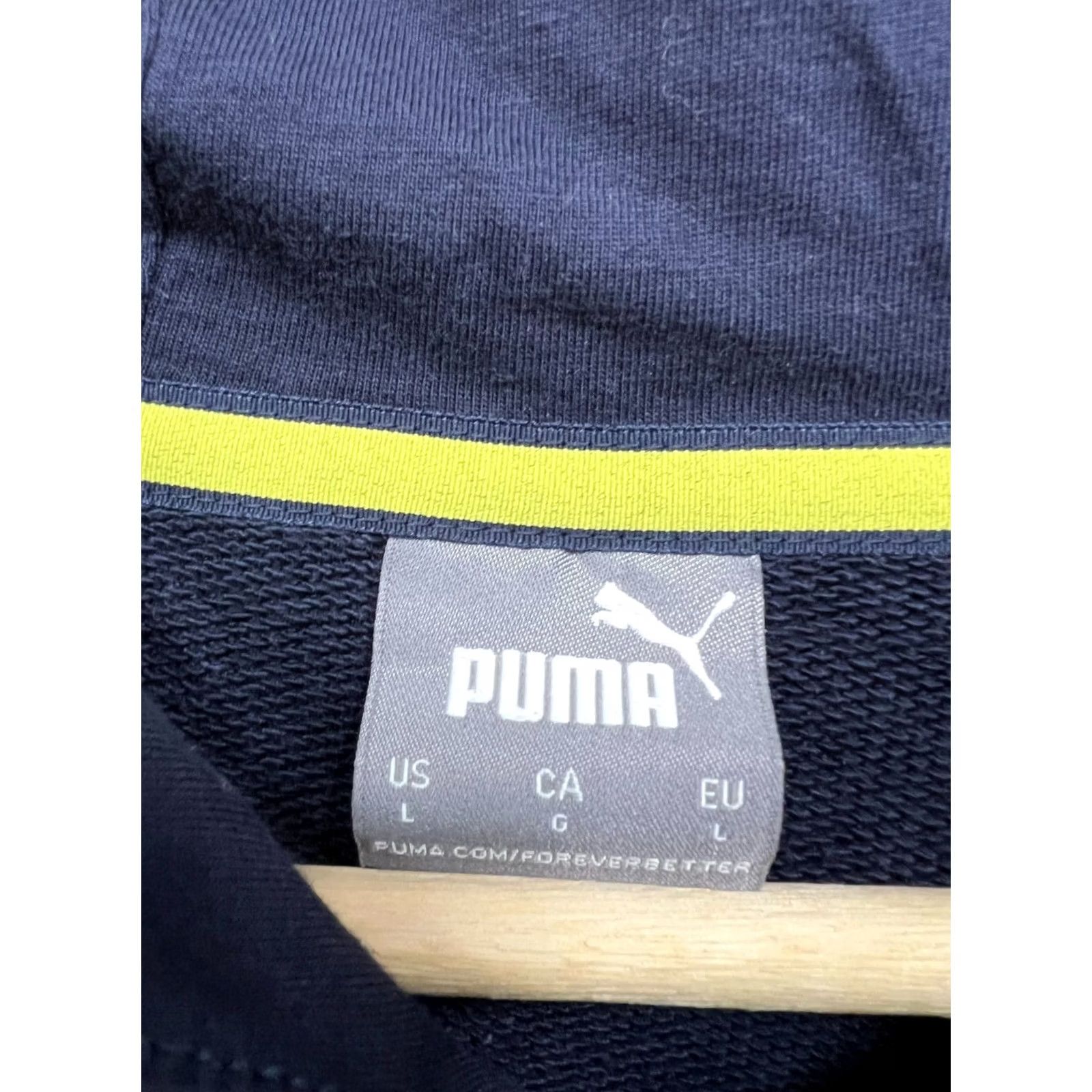 Puma PUMA Hoodie Mens L Sergio Perez 11 F1 Racing Blue Logo Pullover Short Sleeve Crew Neck Size US L / EU 52-54 / 3 - 5 Thumbnail
