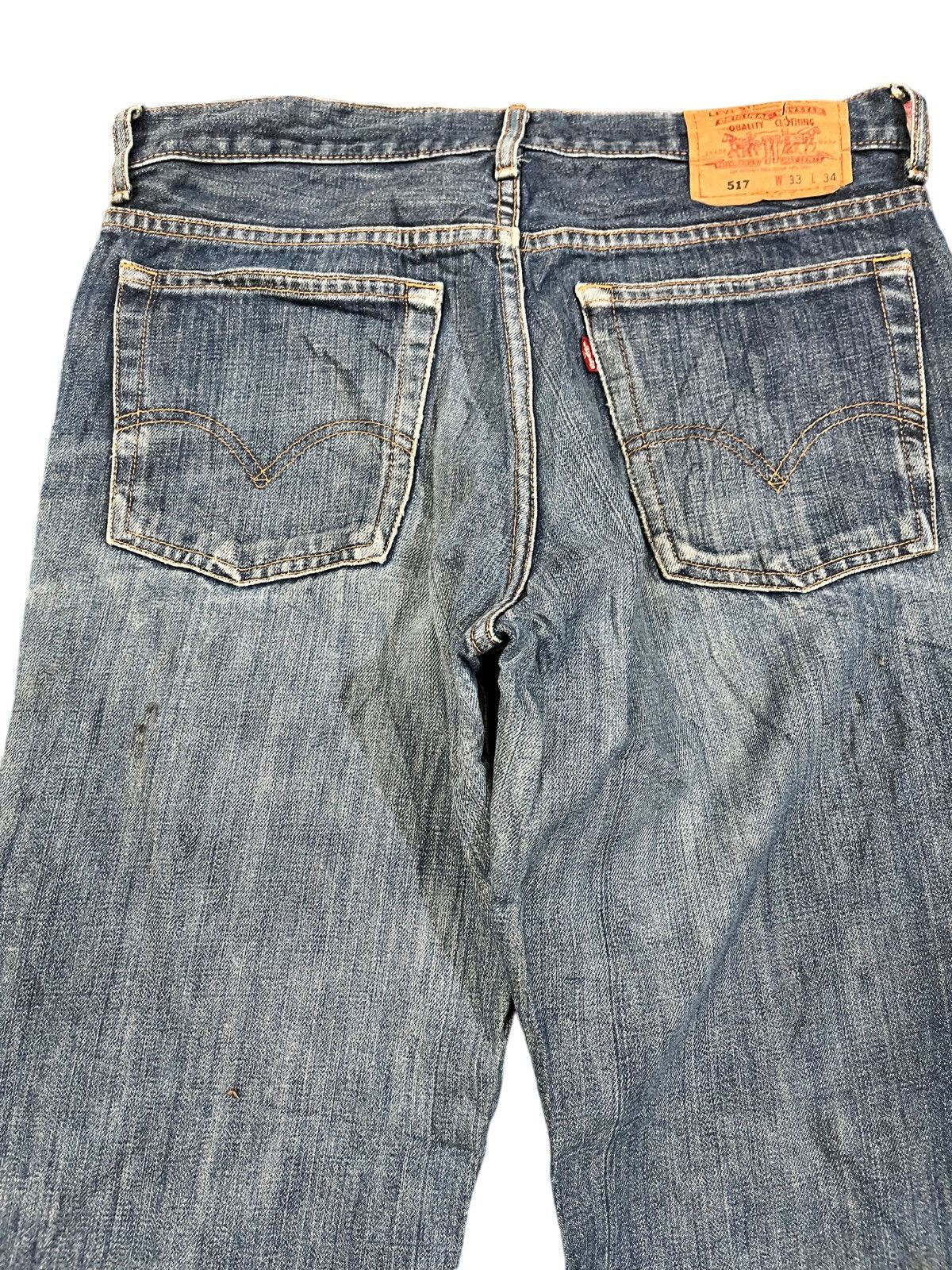 Levi's Vintage Levi’s 517 Flare Bootcut Denim Size US 31 - 3 Thumbnail