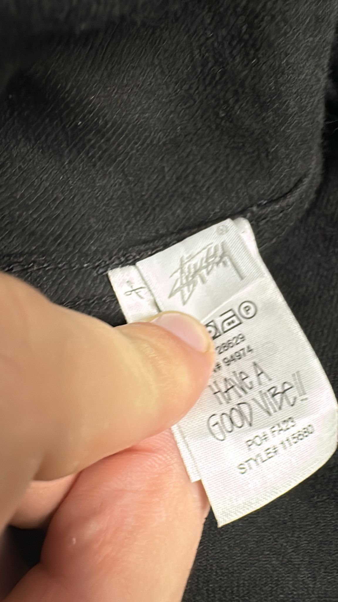 Stussy Stussy FA23 Zip Work Jacket Denim Black Size XLarge Size US XL / EU 56 / 4 - 7 Thumbnail