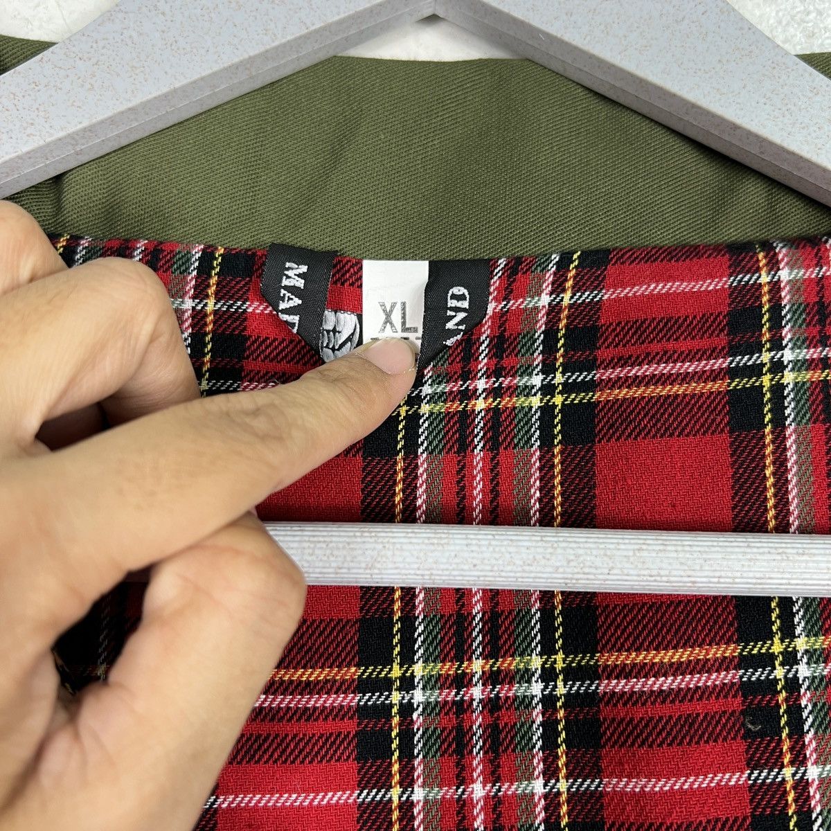 Vintage 🔥 VINTAGE HARRING TARTAN LINING BOMBER JACKET MADE IN UK Size US XL / EU 56 / 4 - 16 Thumbnail