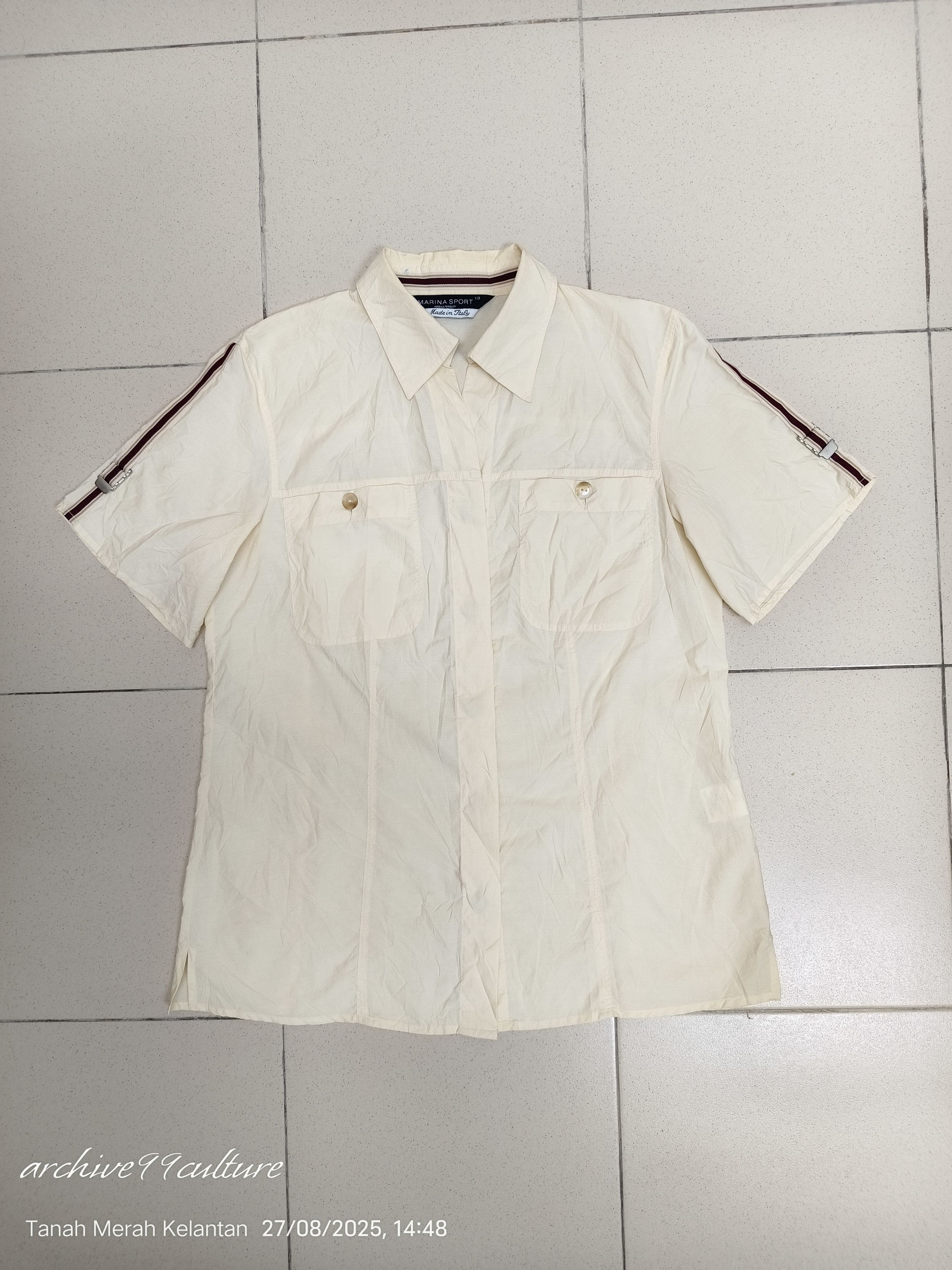 Marina Rinaldi Marina Rinaldi Marina sport button flap shirt Size L / US 10 / IT 46 - 1 Thumbnail