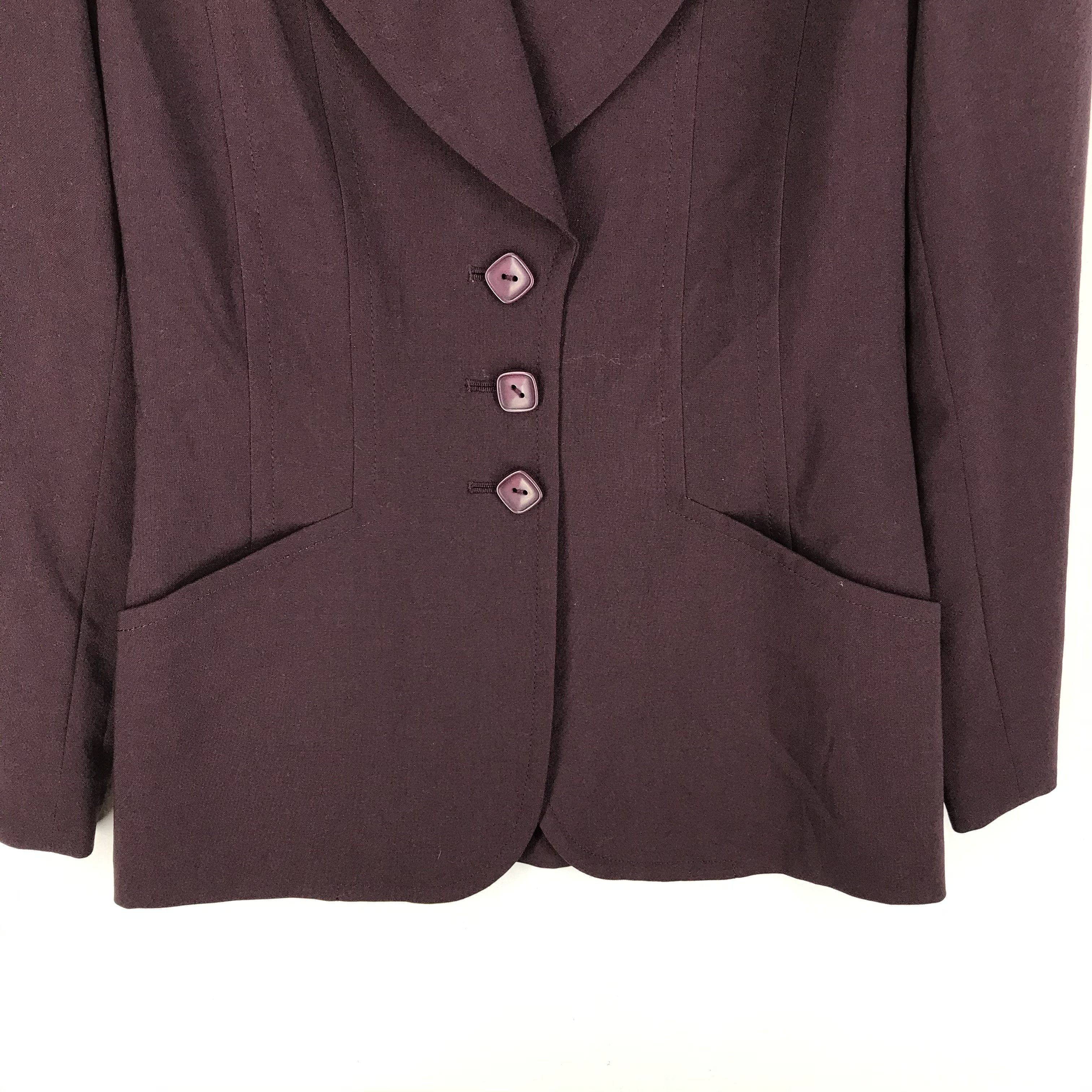 Katharine Hamnett London KATHARINE HAMNETT Casual Jacket #2423-84 Size XS / US 0-2 / IT 36-38 - 3 Thumbnail