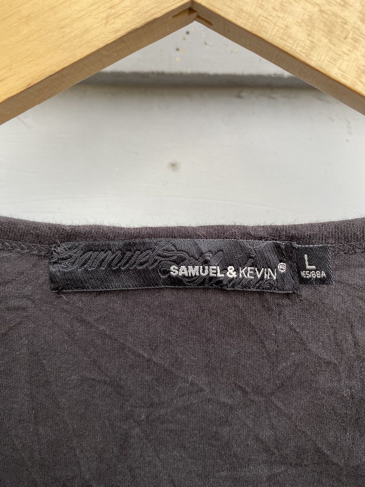 If Six Was Nine Samuel & Kevin Neck Studed Punk Empire Dark Luxury Style Size L / US 10 / IT 46 - 10 Thumbnail