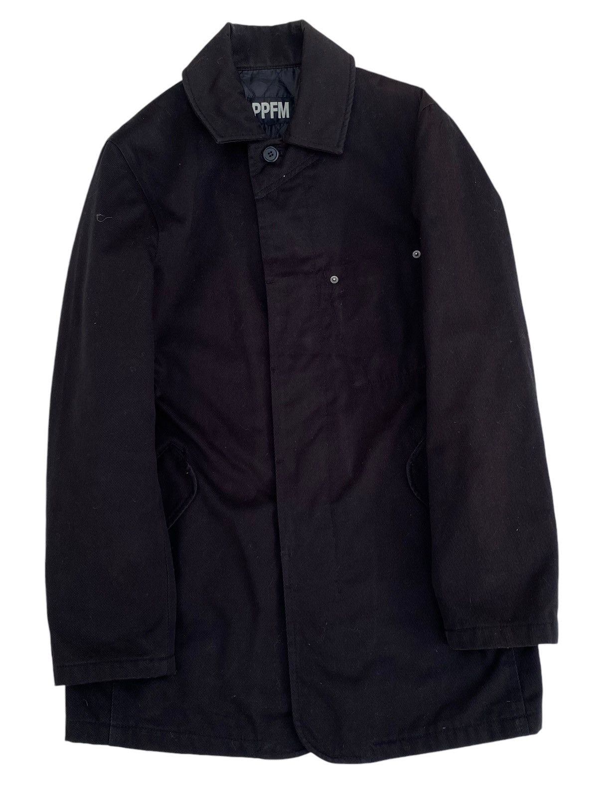 Japanese Brand × PPFM PPFM Black Men Jacket Button Up Size US M / EU 48-50 / 2 - 2 Thumbnail