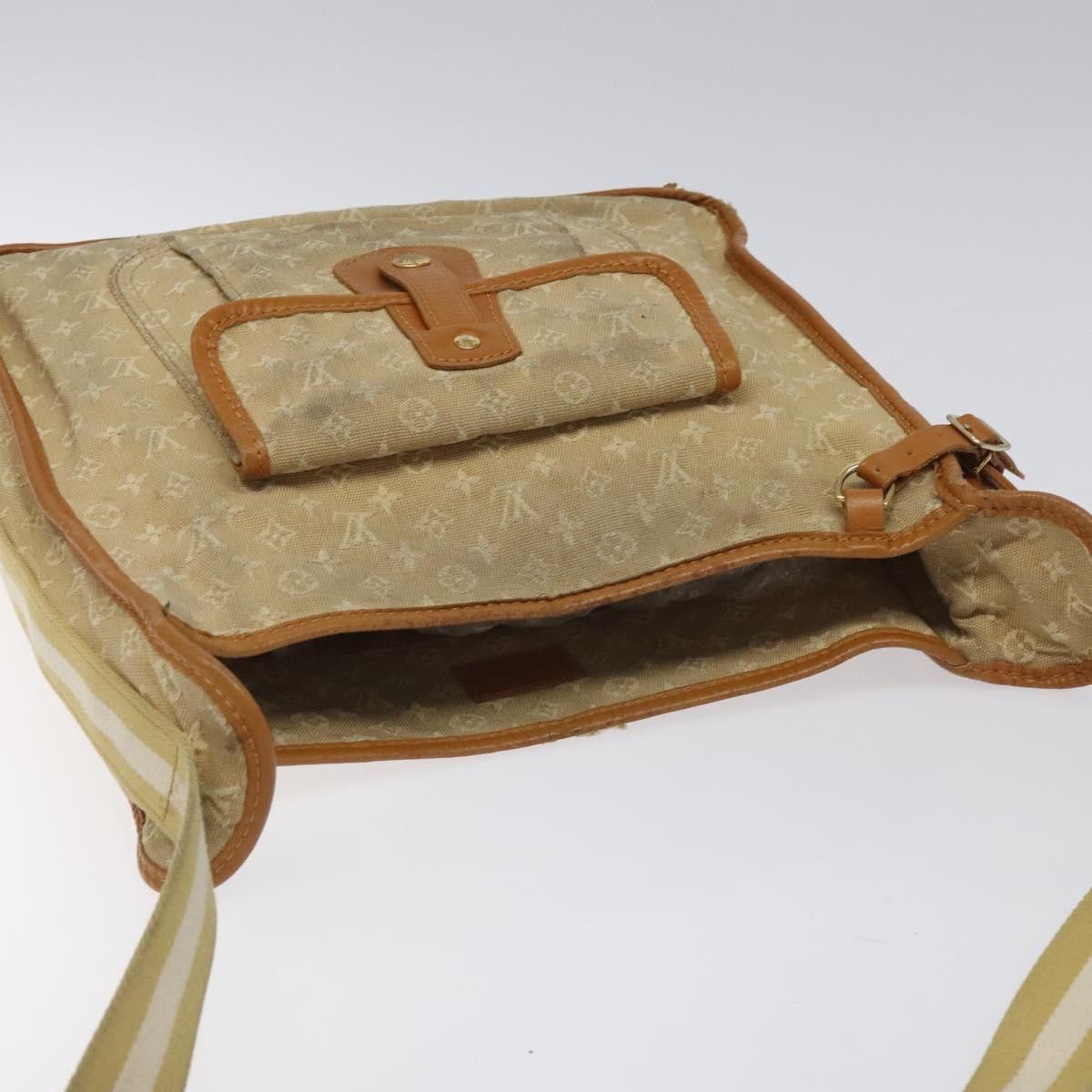 Louis Vuitton LOUIS VUITTON Monogram Mini Buzas Marie Kate Bag Beige Size ONE SIZE - 6 Thumbnail
