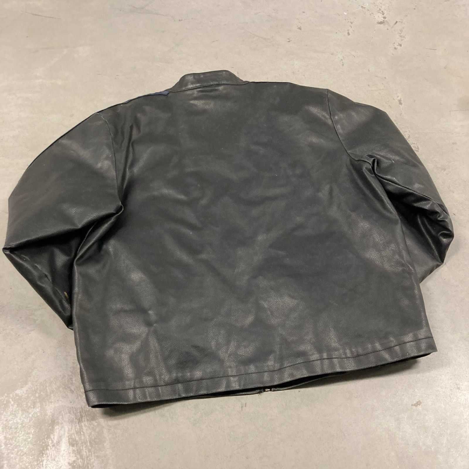 Vintage Vintage motorcycle biker leather jacket Size US L / EU 52-54 / 3 - 2 Thumbnail