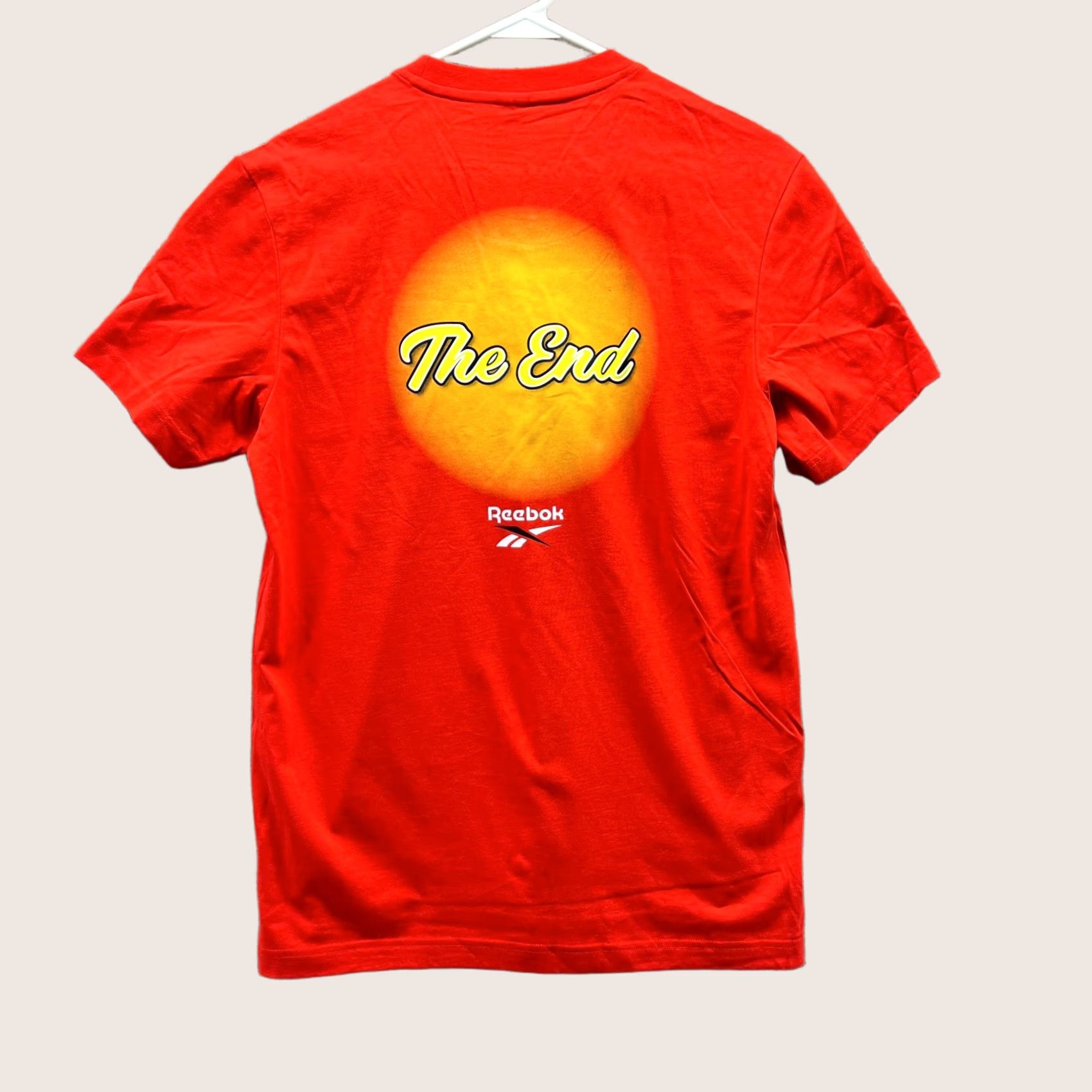 Reebok Reebok Shirt Men Large Red Short Sleeve Tom and Jerry The End Graphic Tee Cotton Size US L / EU 52-54 / 3 - 1 Thumbnail