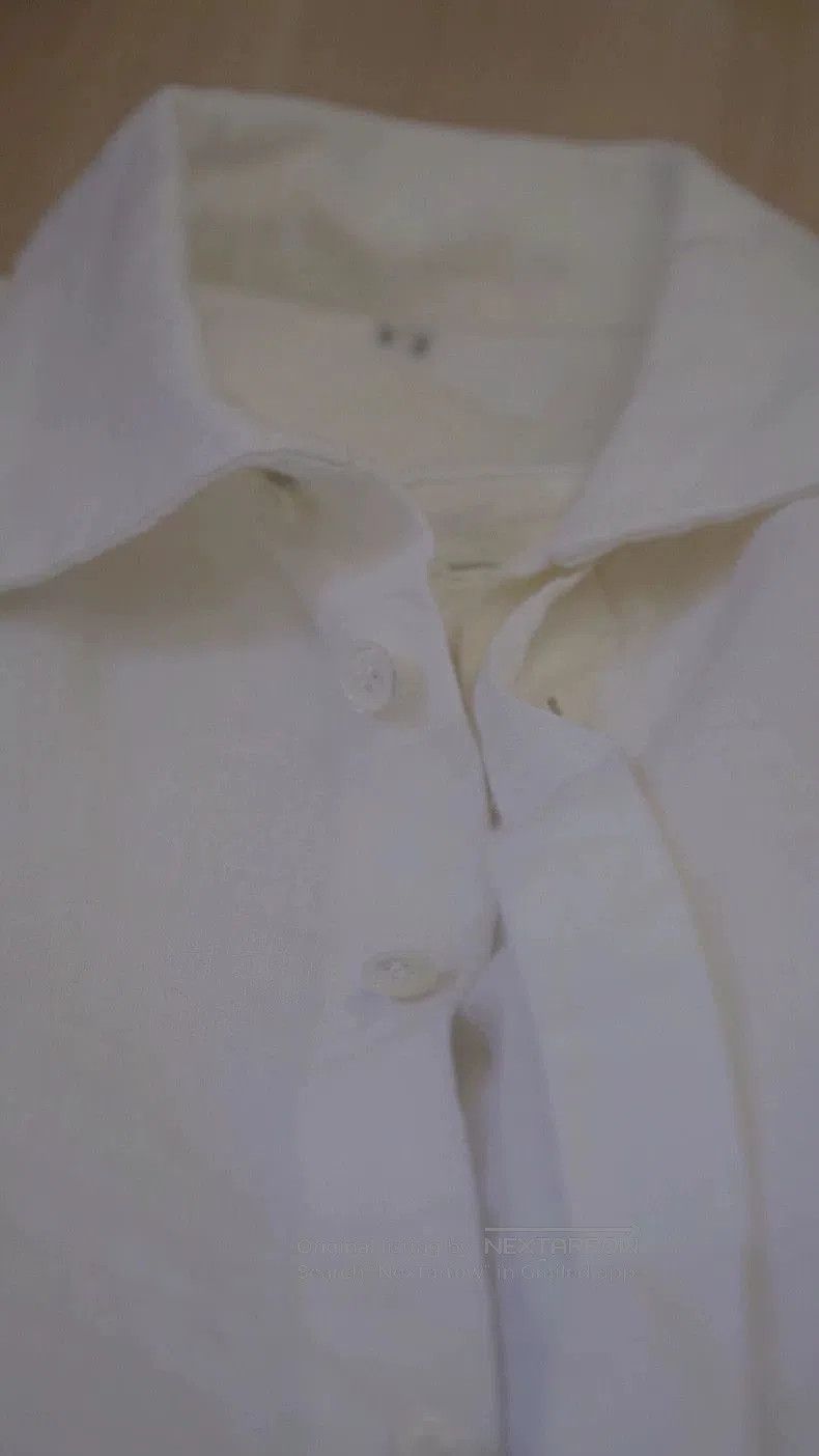 Yohji Yamamoto Yohji Yamamoto Y'S White Floral Shirt Size US M / EU 48-50 / 2 - 6 Thumbnail