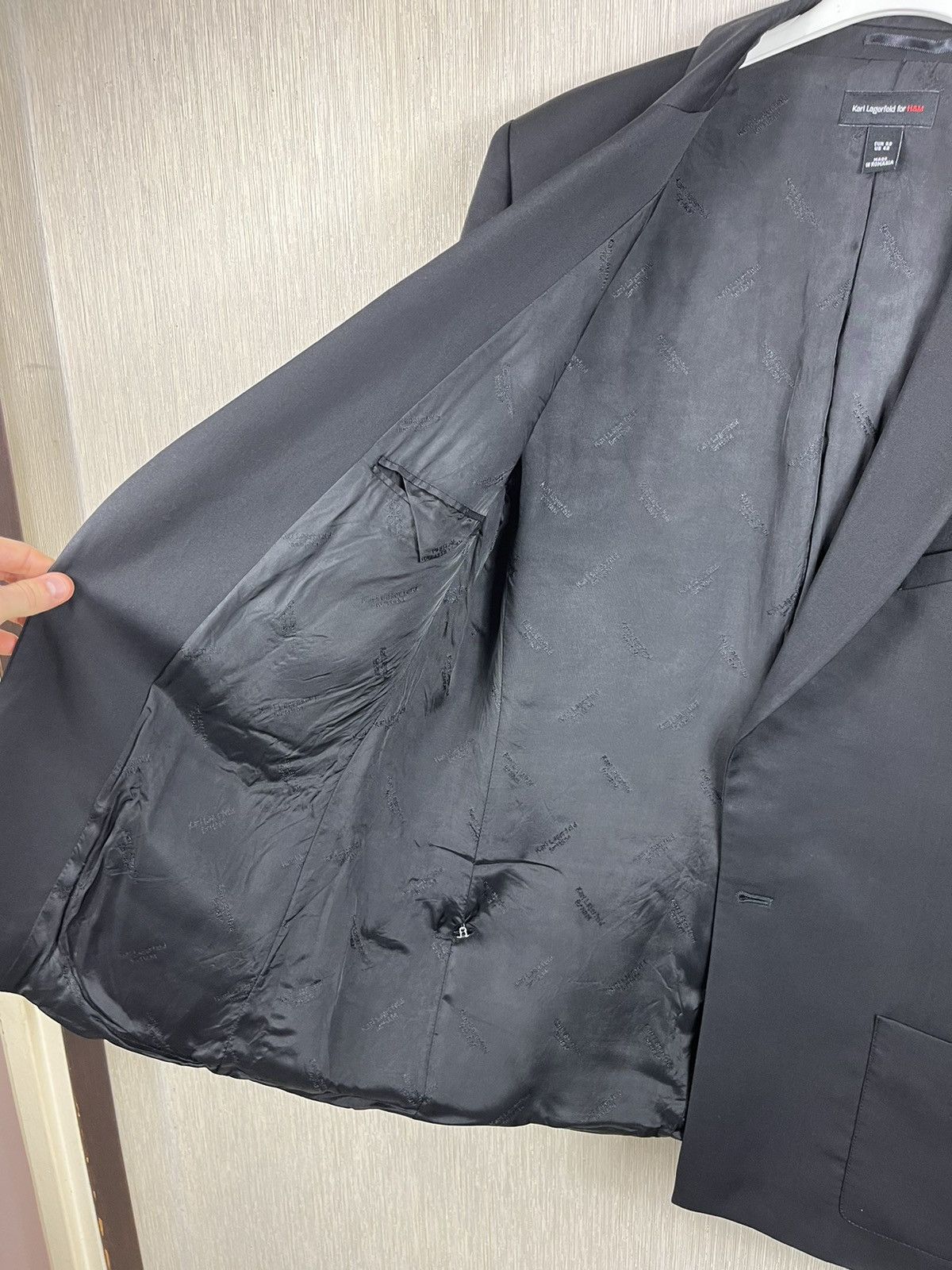 Karl Lagerfeld Karl Lagerfeld for H&M single button blazer jacket vintage Size US L / EU 52-54 / 3 - 12 Thumbnail