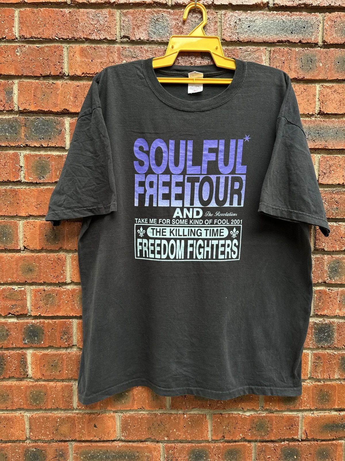 Anvil × Band Tees × Vintage Vintage soulful The killing Time Band Tour Tee Size US XL / EU 56 / 4 - 1 Thumbnail