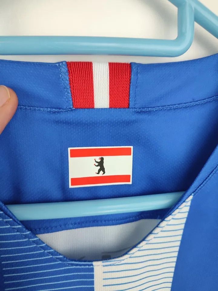 Nike Hertha BSC Berlin 2018/19 Home FOOTBALL Kit SHIRT SOCCER Size US L / EU 52-54 / 3 - 12 Thumbnail