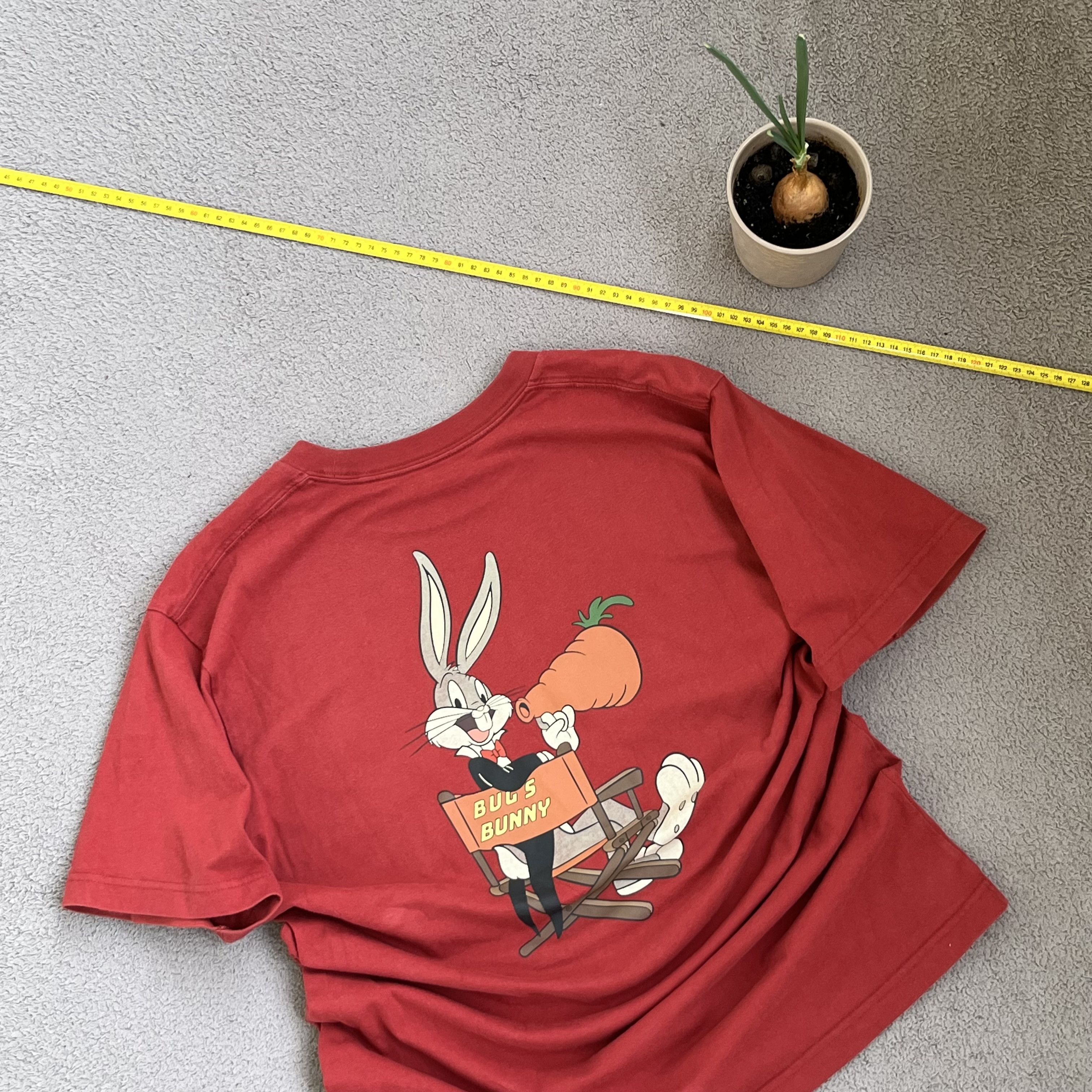 Cartoon Network × Uniqlo Uniqlo x Looney Tunes Bugs Bunny red t shirt tee print Size US L / EU 52-54 / 3 - 2 Thumbnail