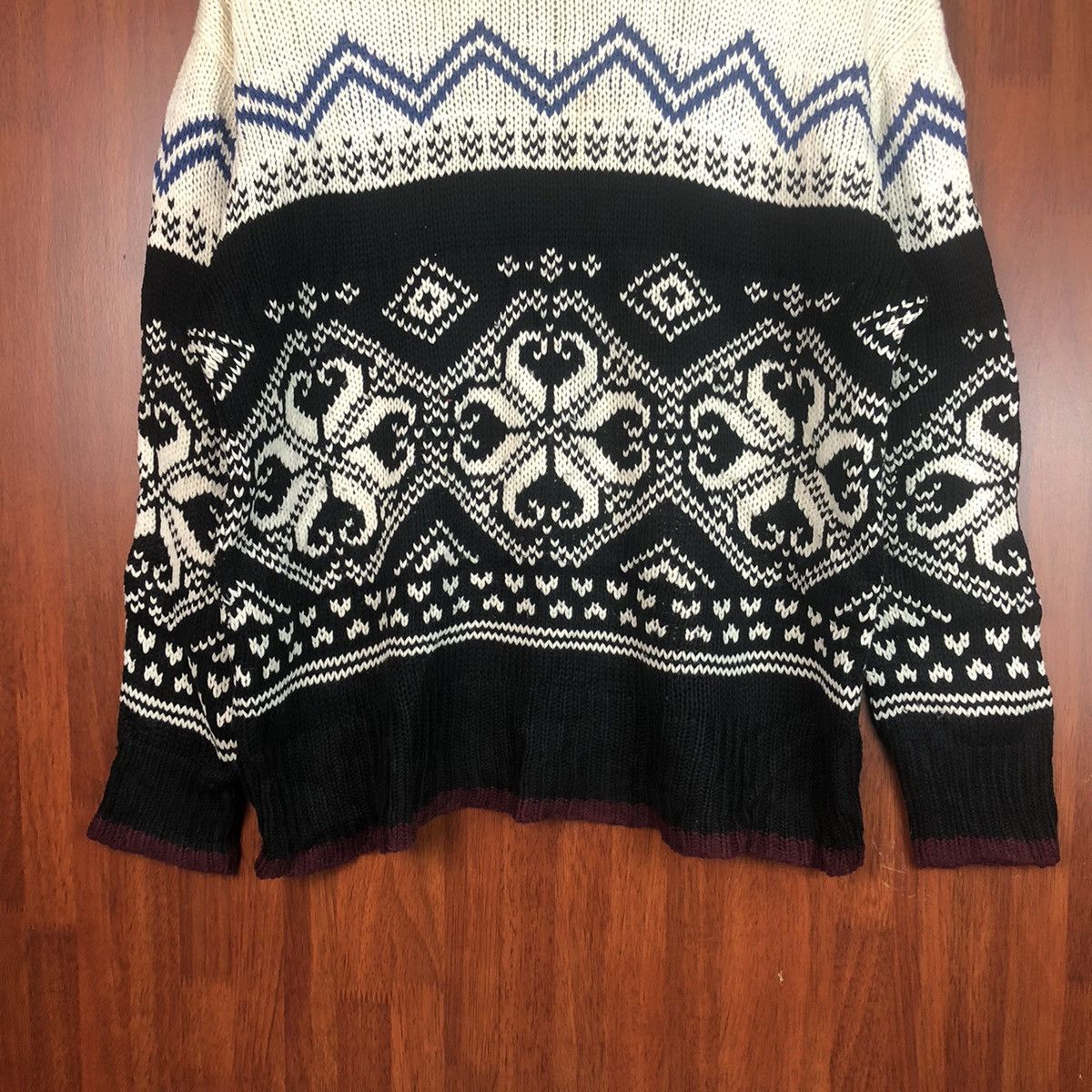Vintage Avan Lily White art vintage Knitwear #7497 Size M / US 6-8 / IT 42-44 - 3 Thumbnail