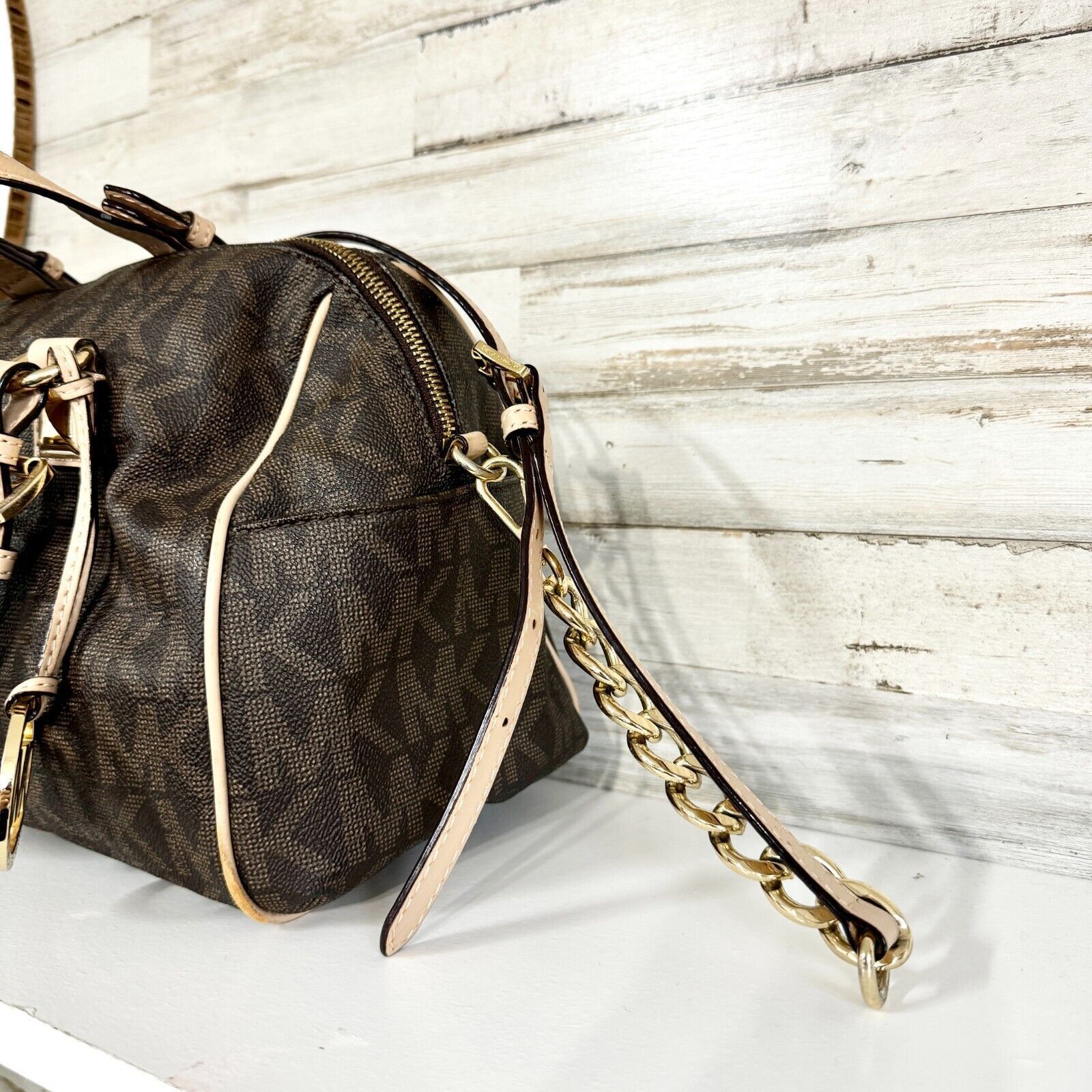 Michael Kors Rare Retired Michael Kors All Over Print Small Duffel Bag Size ONE SIZE - 2 Thumbnail
