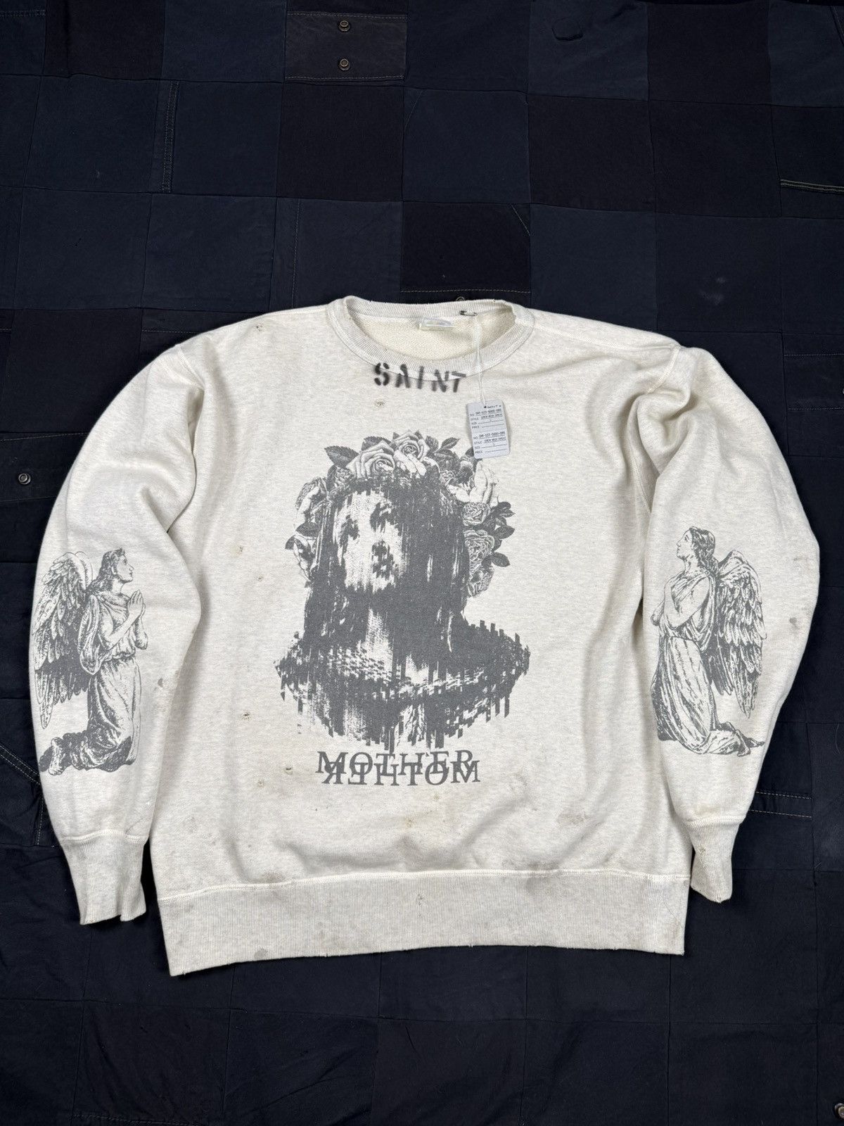 Saint Michael Mother Sweatshirt | Grailed