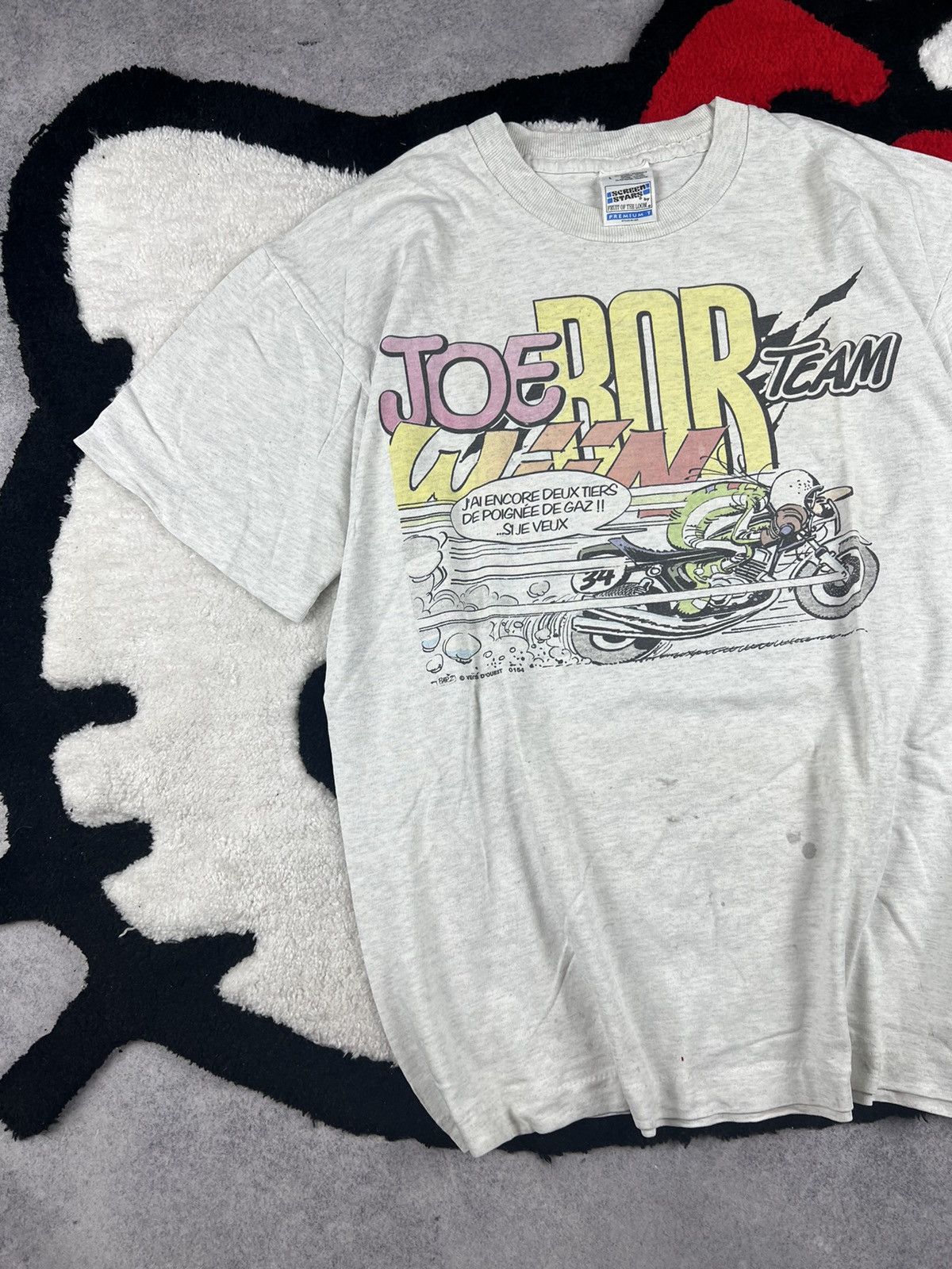 Vintage Vintage Joe Bar Team 90s Motorcycle Racing Y2K Tee Shirt Size US L / EU 52-54 / 3 - 2 Thumbnail