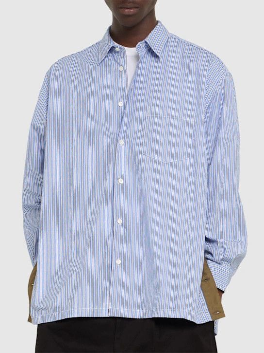 Comme des Garcons Homme o1lsvrm0425 Striped Shirt in Multicolor Size US M / EU 48-50 / 2 - 3 Thumbnail