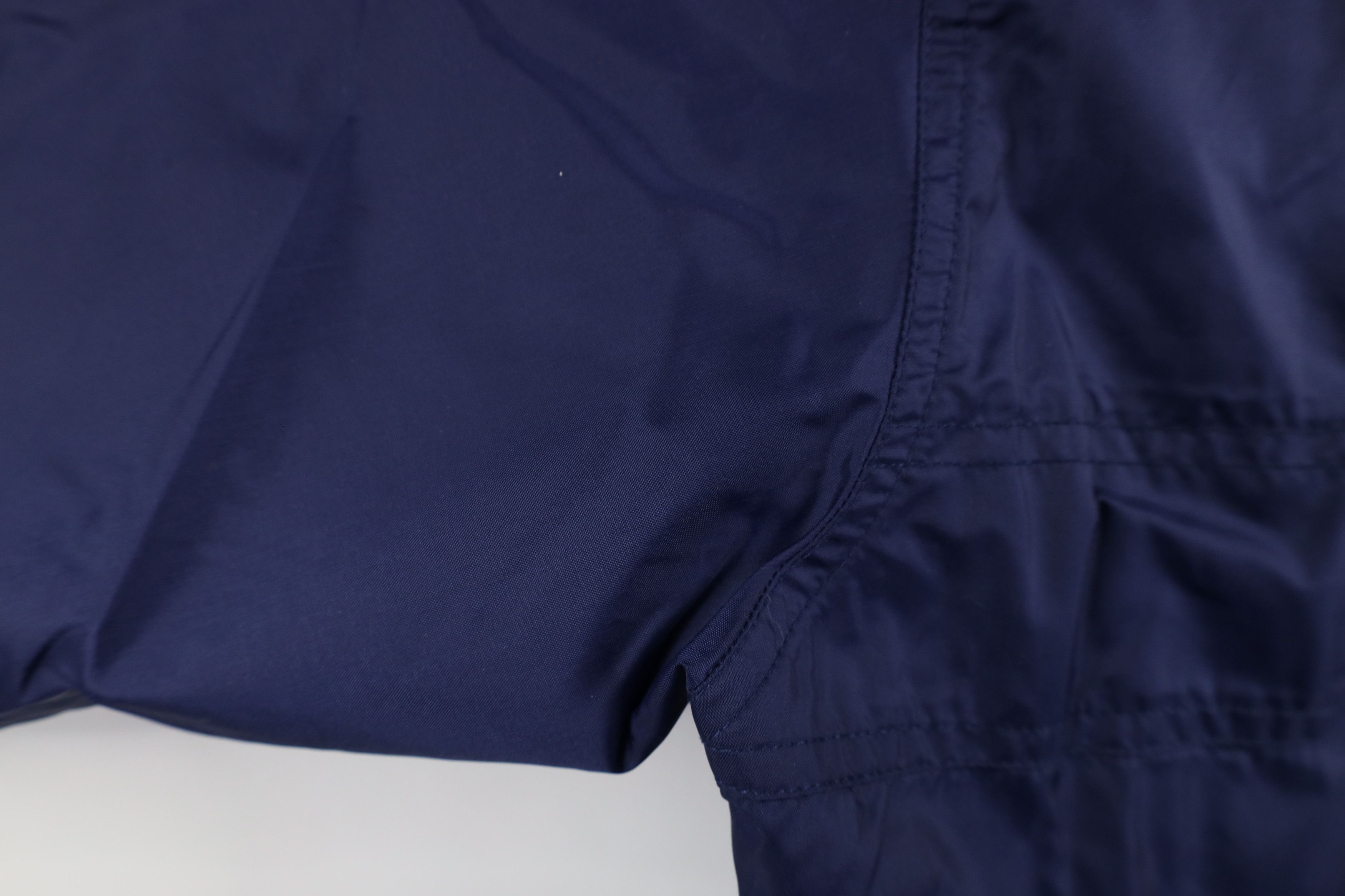 Vintage Vintage 90s Kansas University Half Zip Hooded Anorak Jacket Size US XXL / EU 58 / 5 - 8 Thumbnail