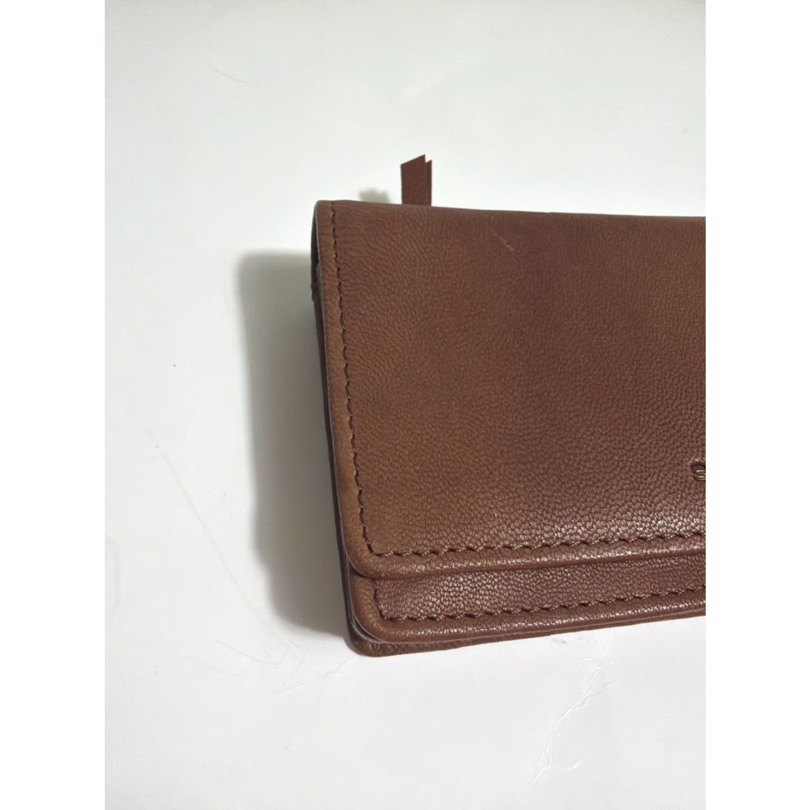 Arrow Spikes and Sparrow Wallet Clutch Brooklyn Brown Leather 3 Zip Compartments RFID Women Card Credit Folding Service? Size ONE SIZE - 2 Thumbnail
