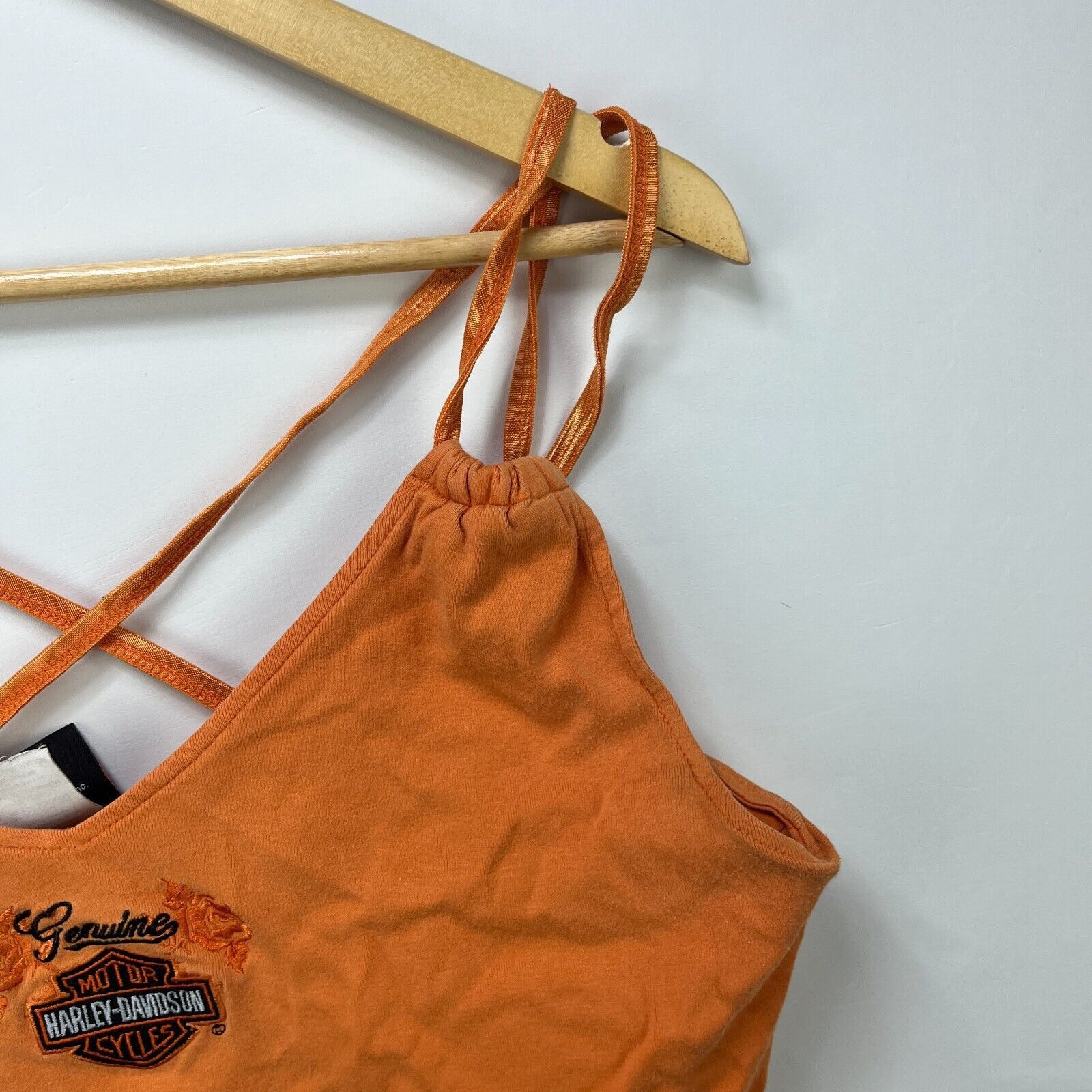 Vintage Vintage Y2K Harley Davidson Tank Top Shirt Womens XL Size XL / US 12-14 / IT 48-50 - 4 Thumbnail