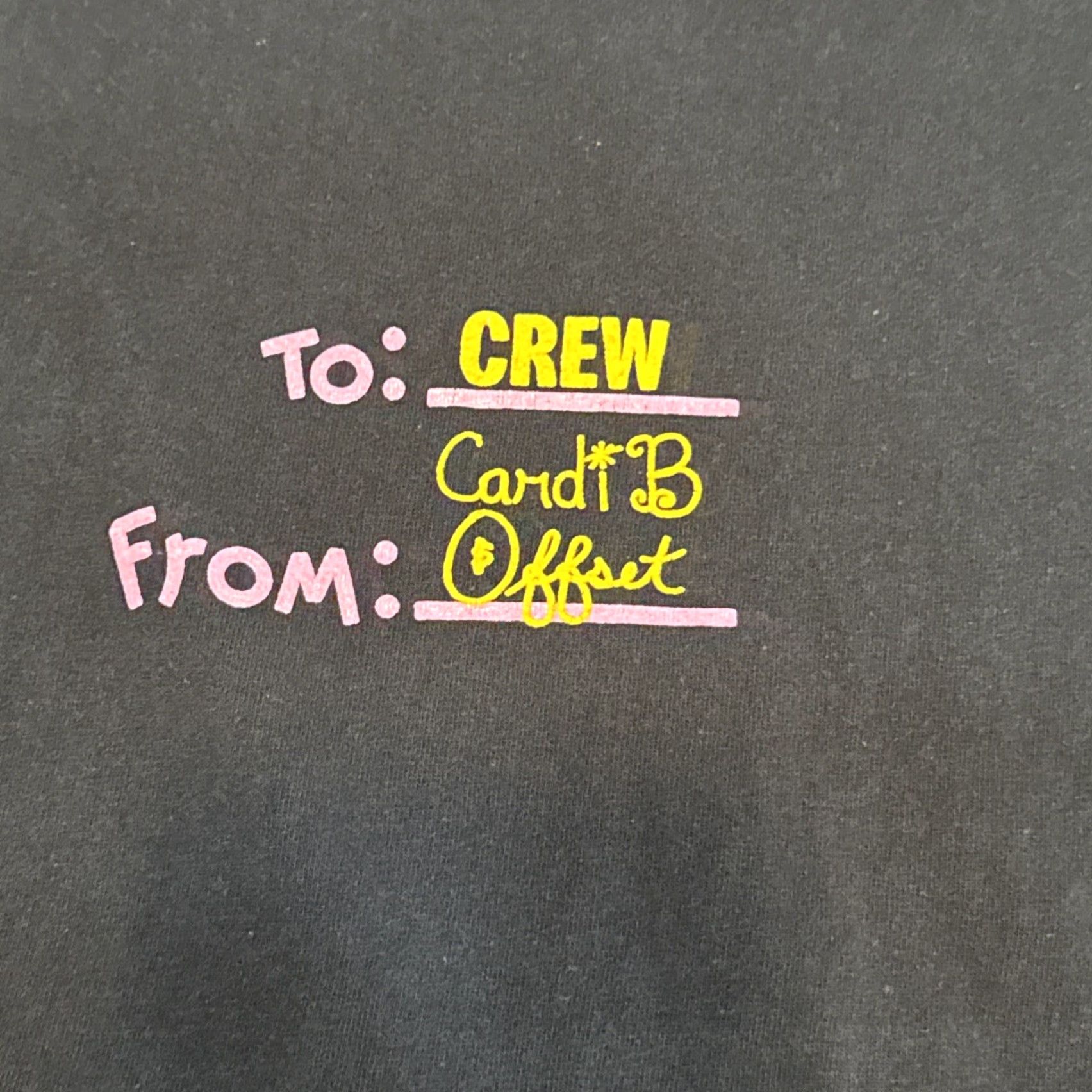 Gildan VINTAGE McDonald's Crew T-Shirt Men XL Short Sleeve Black Gildan Valentines Day Cardi B Offset Size US XL / EU 56 / 4 - 2 Thumbnail