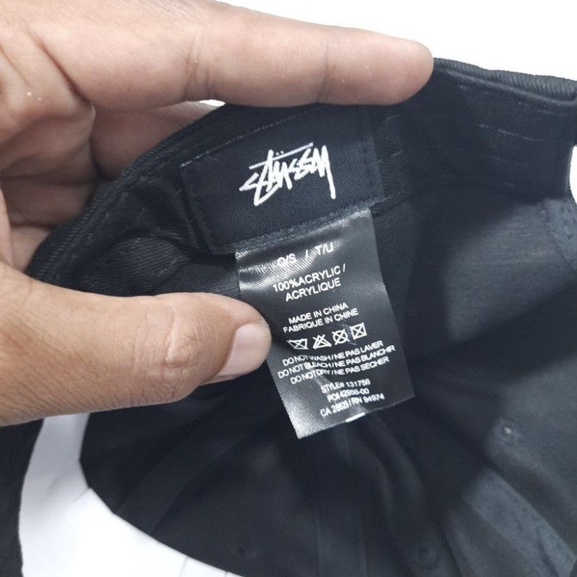 Stussy Stussy Bars Logo Cap Hat Size ONE SIZE - 5 Thumbnail