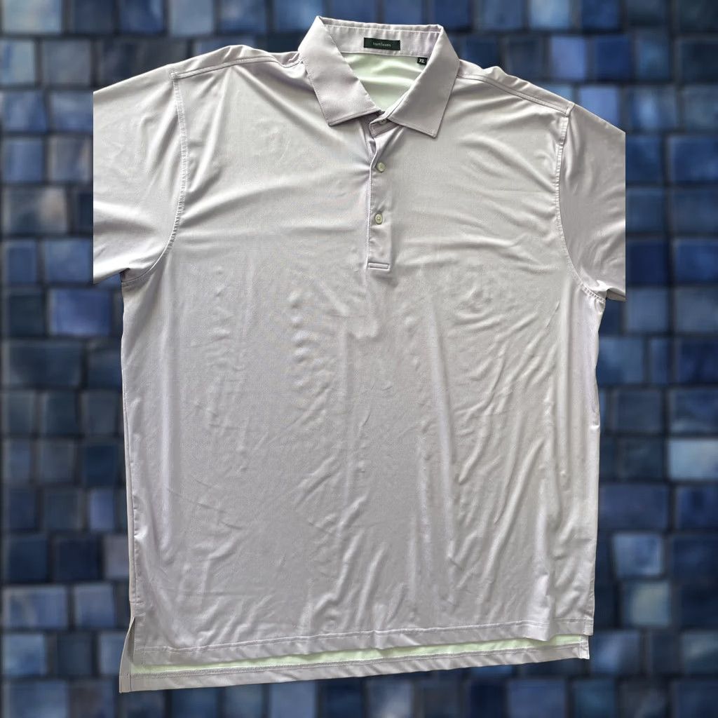Vintage Turtleson Polo Shirt Mens XL Pink Purple Argyle/Diamond Short Sleeve Performance Golf Shirt Size US XL / EU 56 / 4 - 1 Thumbnail