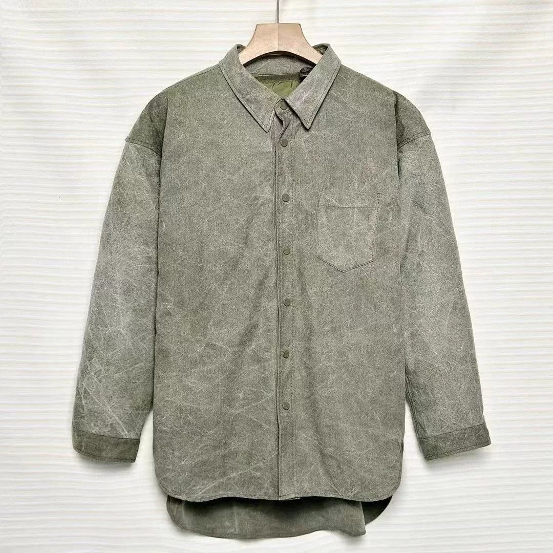 READYMADE oversized military-style shirt with detachable lining Size US XXL / EU 58 / 5 - 1 Thumbnail