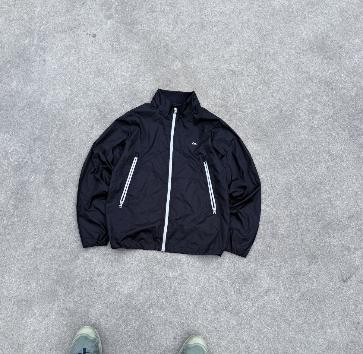 Other Vintage Quiksilver streetwear nylon jacket Size US M / EU 48-50 / 2 - 3 Thumbnail