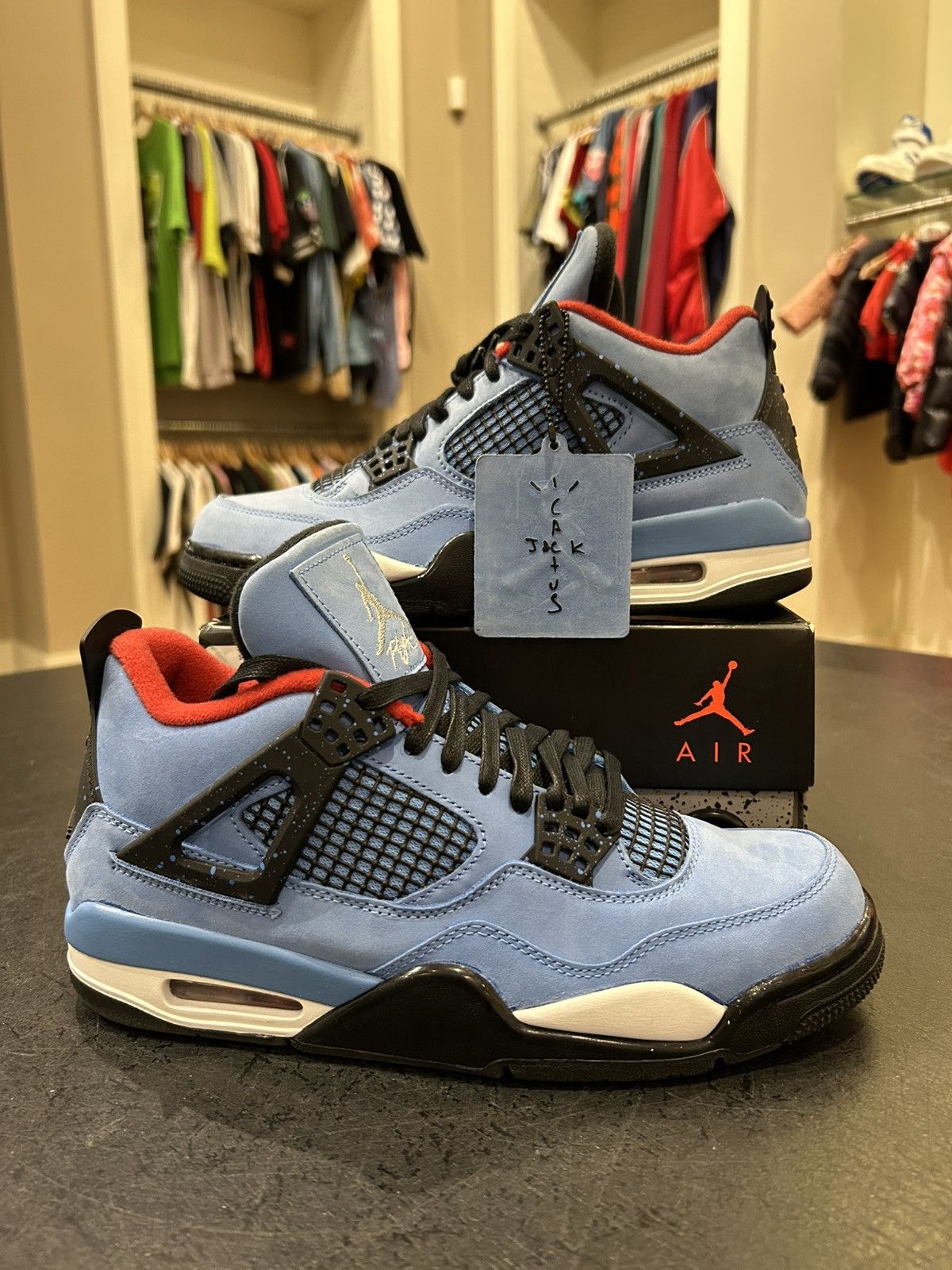 Jordan Brand × Travis Scott Jordan 4 Retro ‘Travis Scott Cactus Jack’ Size US 8 / EU 41 - 1 Thumbnail