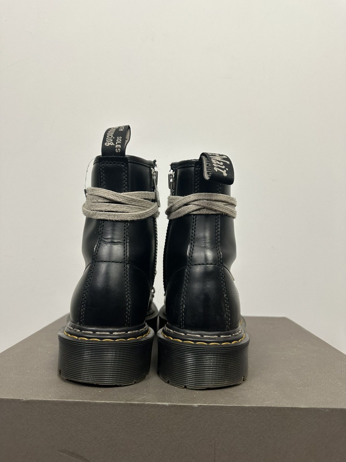 Dr. Martens × Rick Owens Pentalace 1460 Bex Boots Size US 10 / EU 43 - 4 Thumbnail