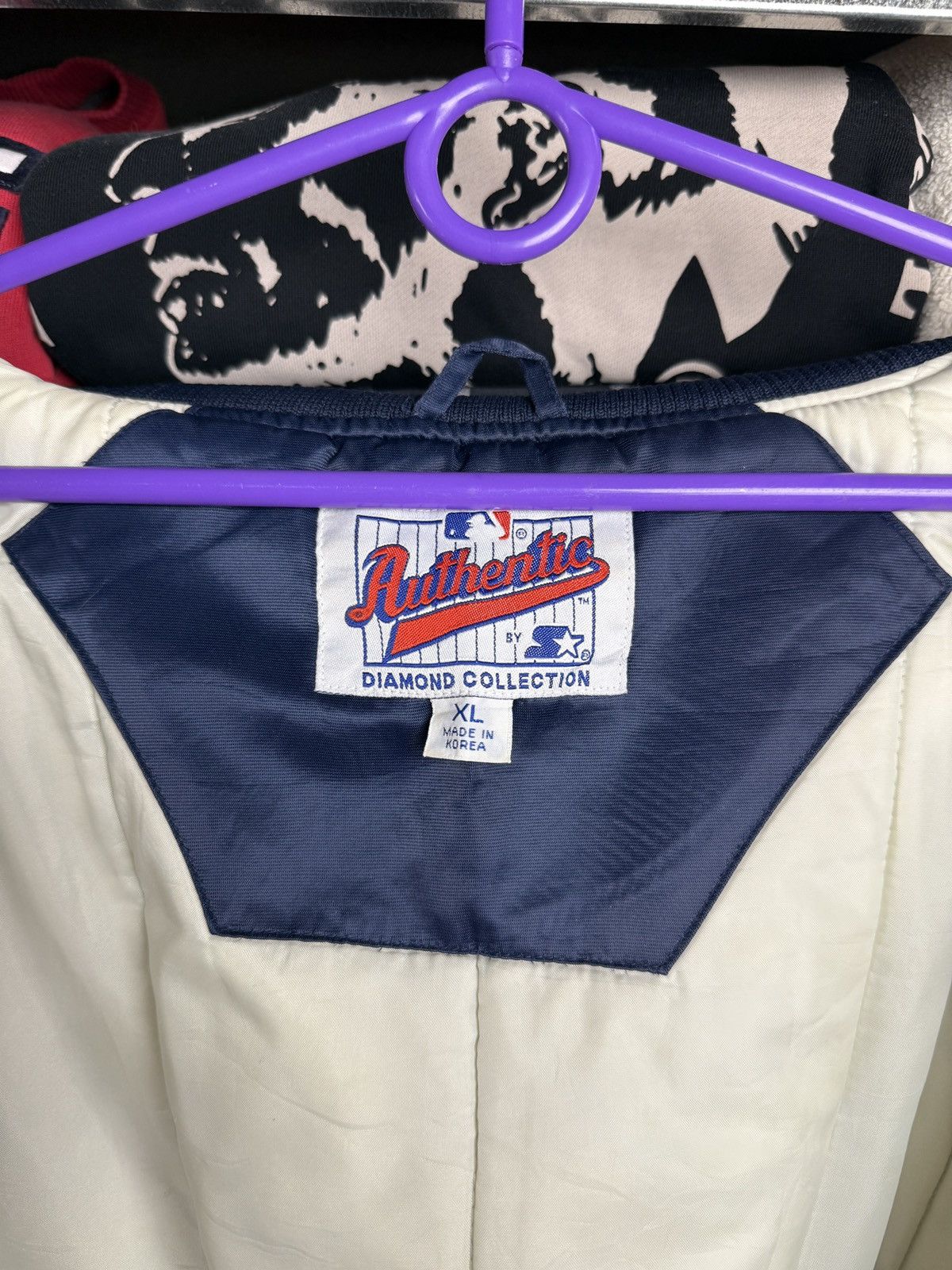 New York Yankees Vintage Majestic Varsity New York Yankees Jacket Size US XL / EU 56 / 4 - 10 Thumbnail
