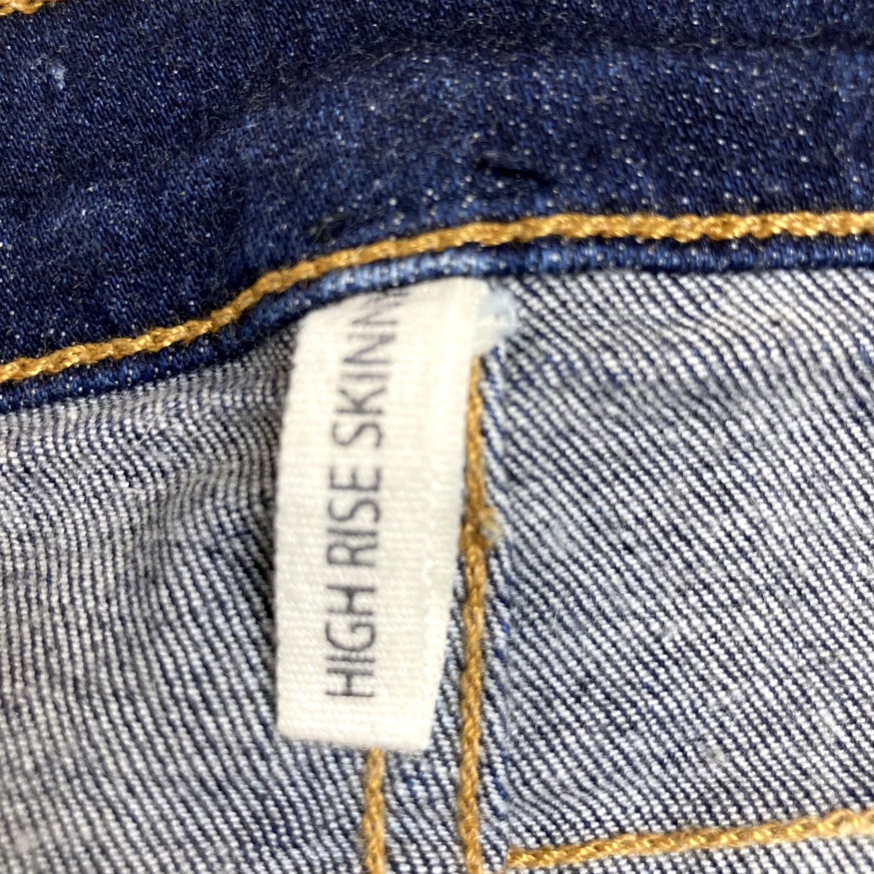 Rag & Bone Rag & Bone Women's High Rise Skinny Heritage Jeans 27 Regular Inseam 30" Denim Blue Size 27 Jeans Size 27" / US 4 / IT 40 - 7 Thumbnail