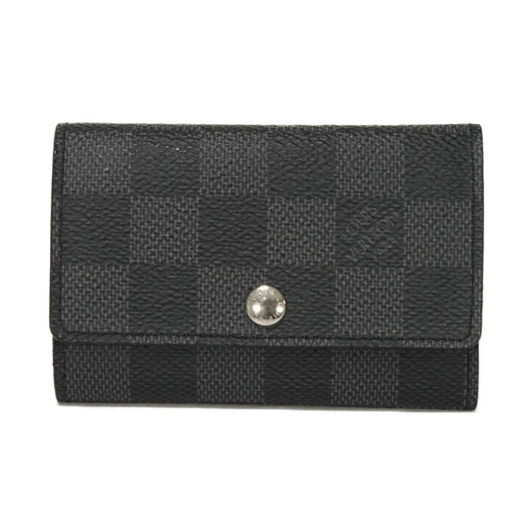 Louis Vuitton Louis Vuitton Louis Vuitton Multicles 6 Damier Graphite Key Case Canvas Key case N62662 Size ONE SIZE - 1 Thumbnail