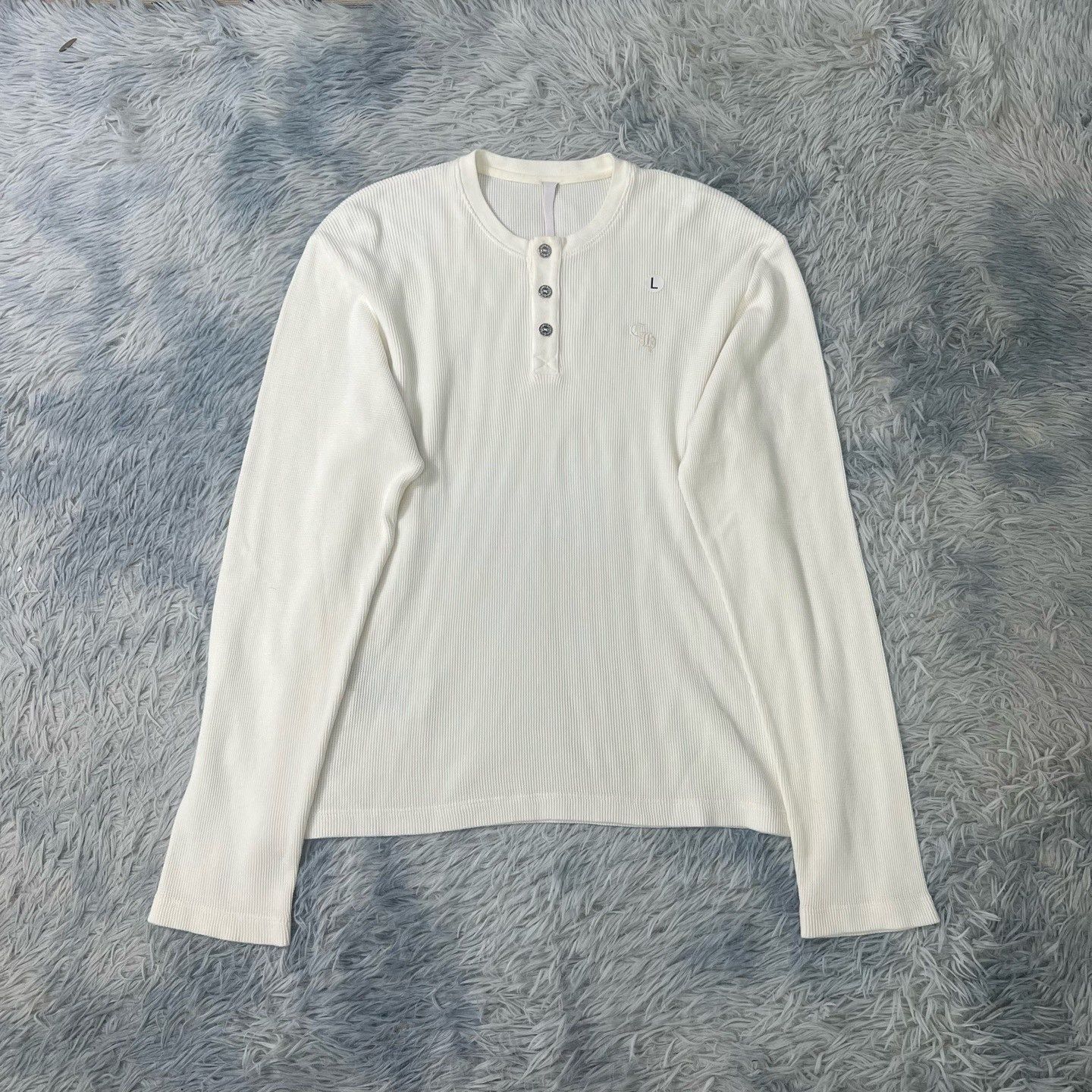 Chrome Hearts Chrome Hearts Silver Buckle Waffle Long Sleeve Size US L / EU 52-54 / 3 - 1 Thumbnail