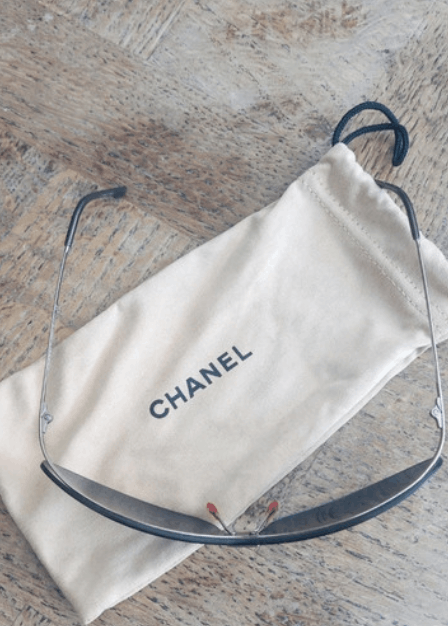 Chanel Chanel Sunglasses 4042 Rhinestone Logo Rimless 4017 Vintage Size ONE SIZE - 6 Thumbnail