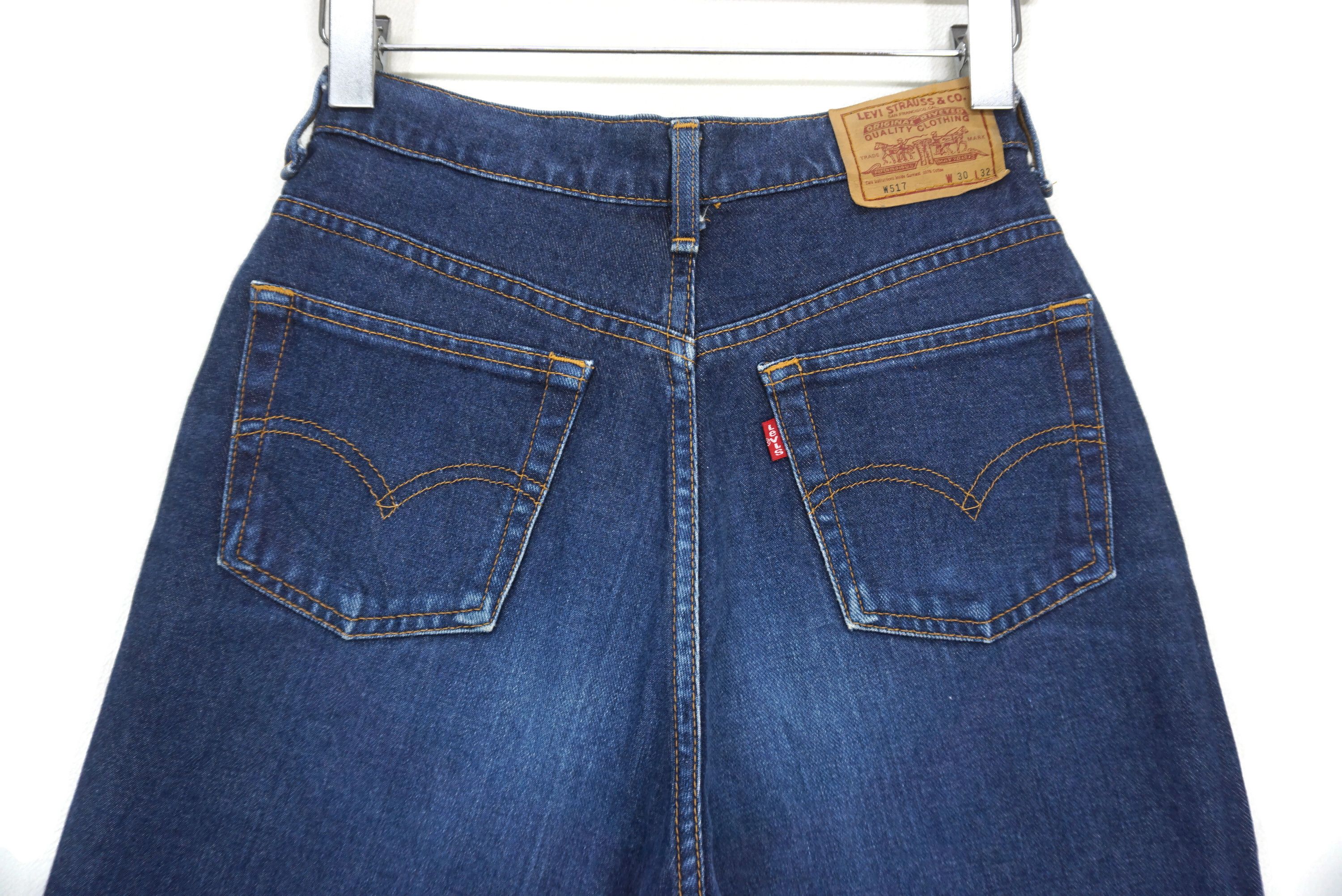 Levi's Vintage Levi's 517-02 Jeans W26 L29.5 Made in Japan Denim Size 26" / US 2 / IT 38 - 7 Thumbnail