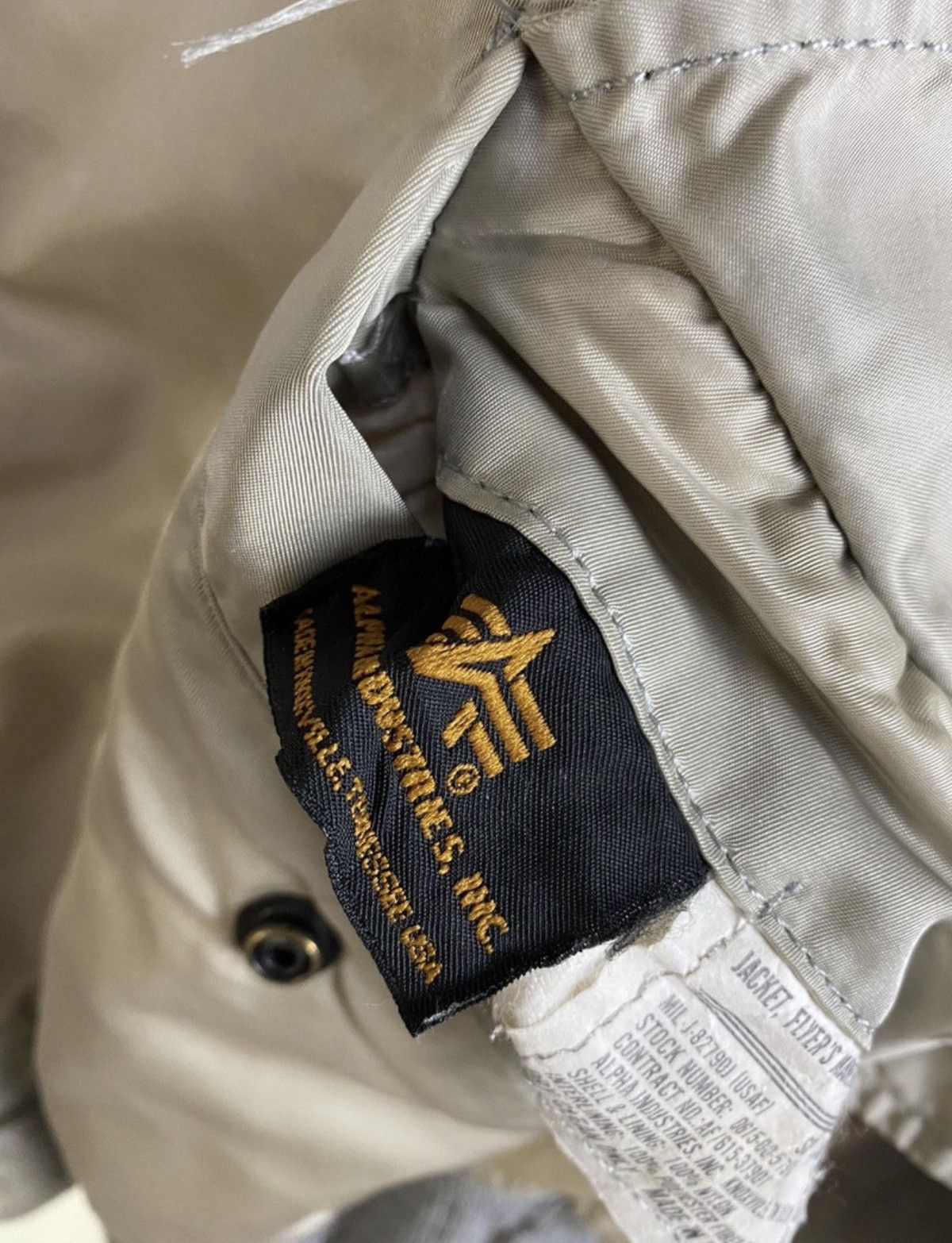 Alpha Industries 🇺🇸 Vintage Alpha Industries Flyers Jacket Bomber Size US L / EU 52-54 / 3 - 8 Thumbnail