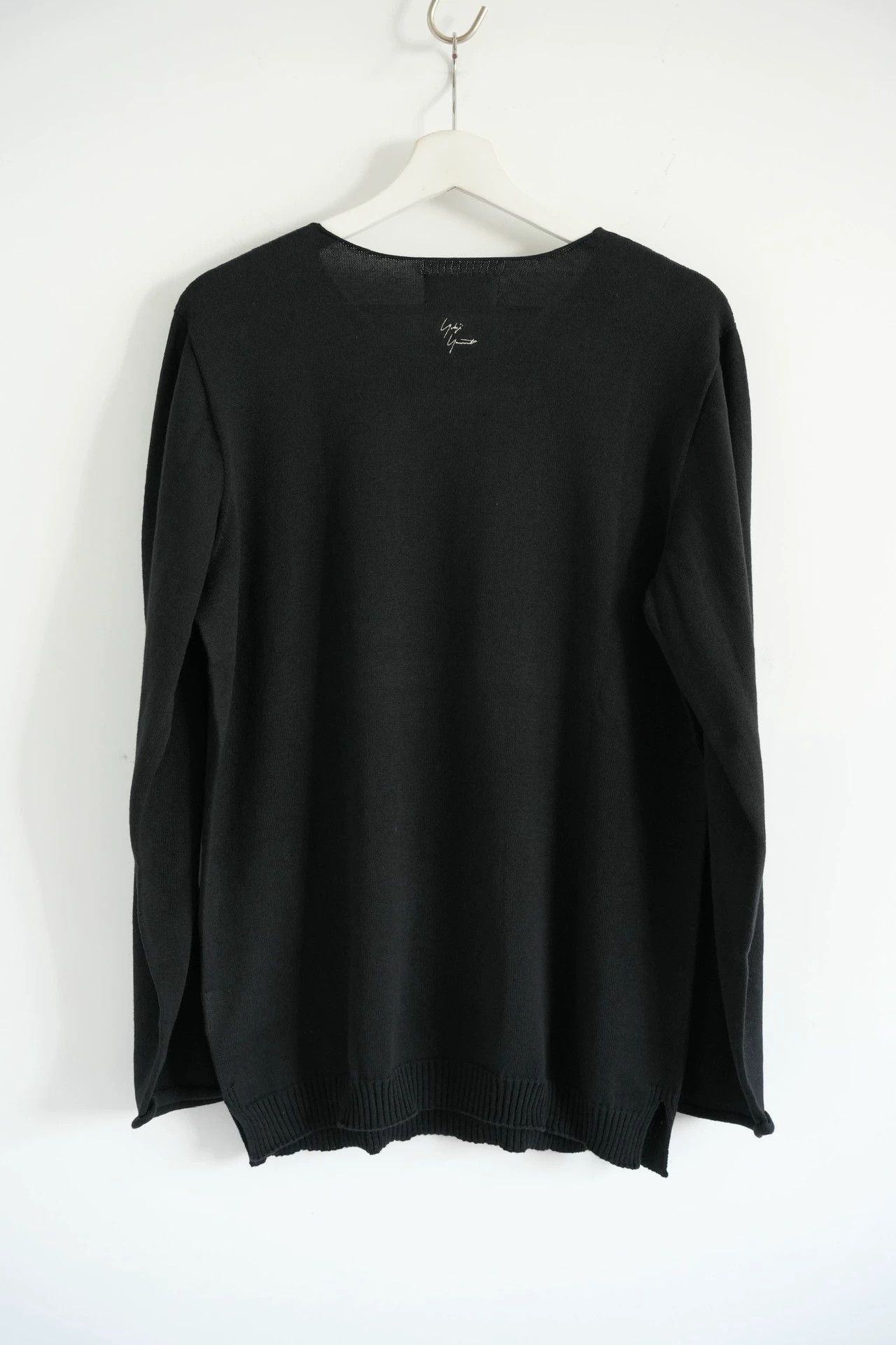 Yohji Yamamoto Yohji Yamamoto 24SS Sig LS Cashmere Blend Sweater Size US L / EU 52-54 / 3 - 2 Thumbnail