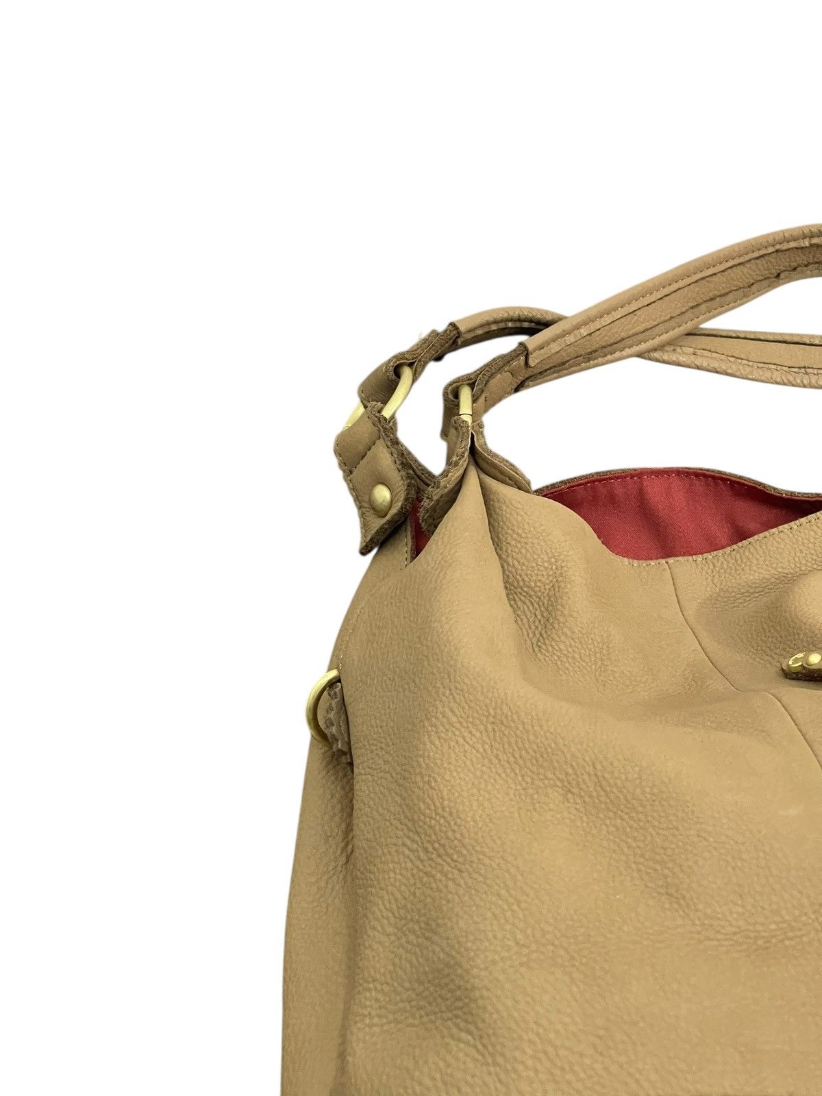 Genuine Leather Full Leather Beaure Japan Tote Shoulder Bag 2🟩2 Size ONE SIZE - 12 Thumbnail