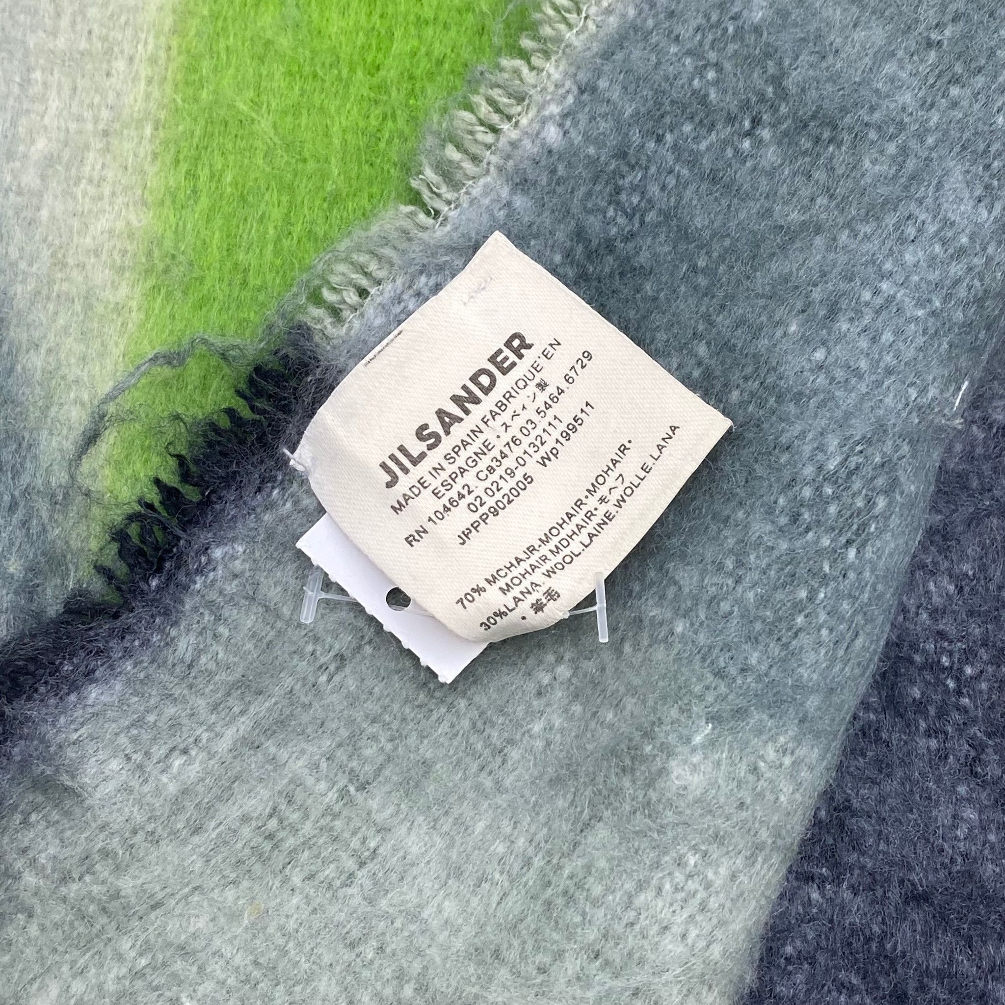 Jil Sander Vintage Jil Sander Scarf Muffler Wool Chunky Winter Scarves Size ONE SIZE - 5 Thumbnail