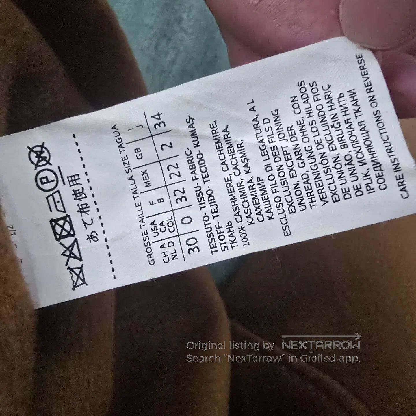 Max Mara MaxMara Ludmilla Brown Cashmere Coat. Size XS / US 0-2 / IT 36-38 - 4 Thumbnail
