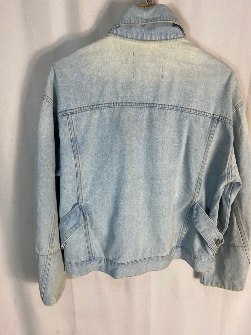 Japanese Brand Unisex🔥Cecil mc bee baggy sleeve denim jacket Size M / US 6-8 / IT 42-44 - 12 Thumbnail
