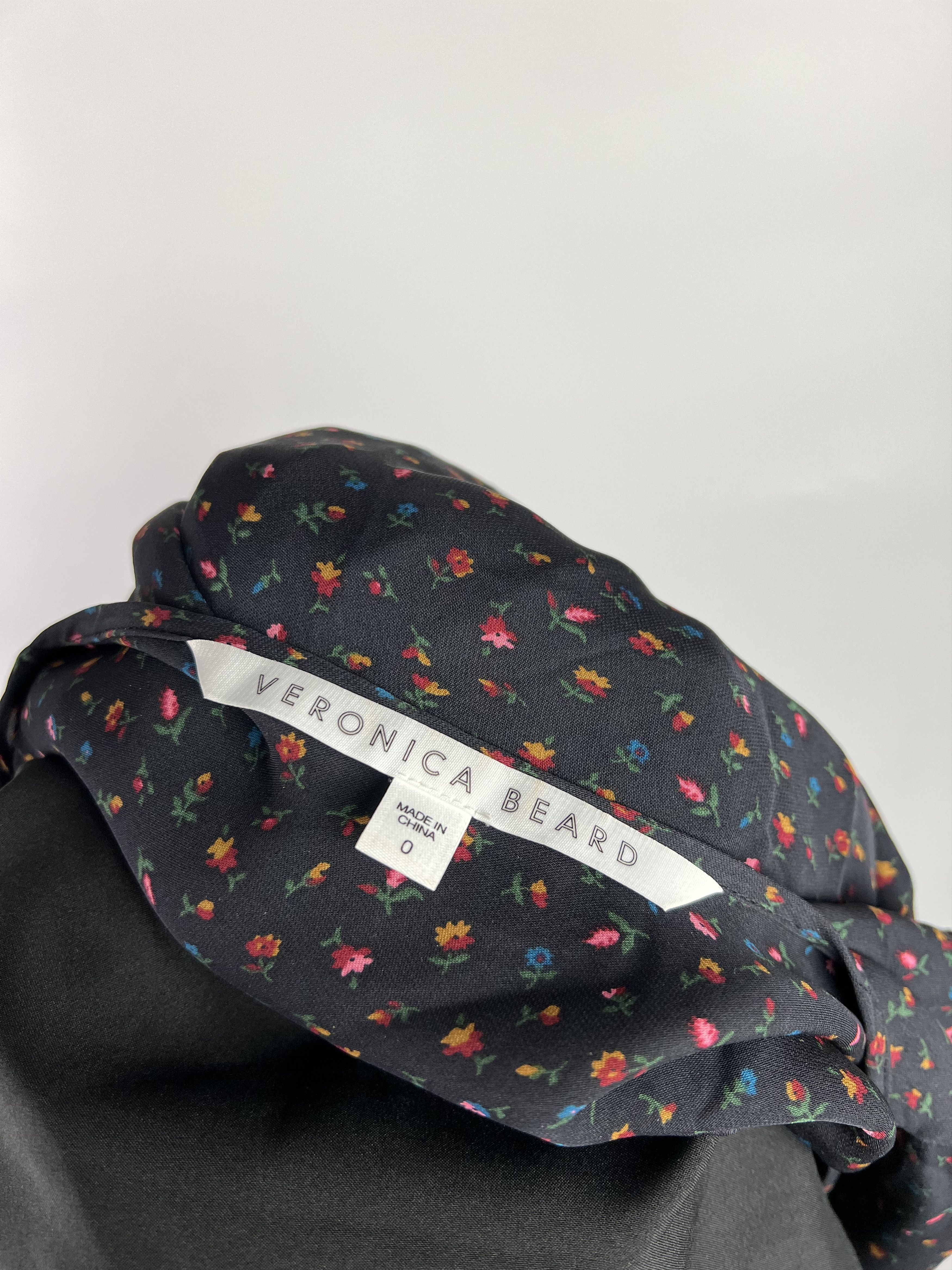 SikSilk × Veronica Beard Veronica Beard Silk Dress Floral Print Size 0(XS) Size XS / US 0-2 / IT 36-38 - 7 Thumbnail