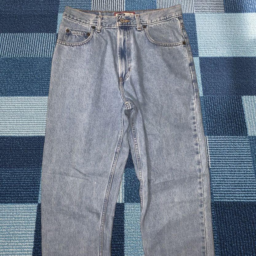 Old Navy Old Navy Jeans Men's 32x34 Denim Blue Five Pocket Regular Straight Pants Distressed No Size US 32 / EU 48 - 1 Thumbnail